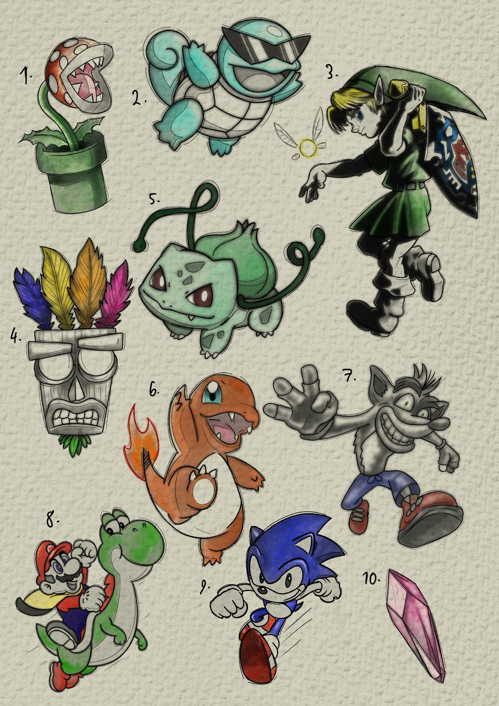 90's Nostalgia inspired designs by Felipe (2025)
