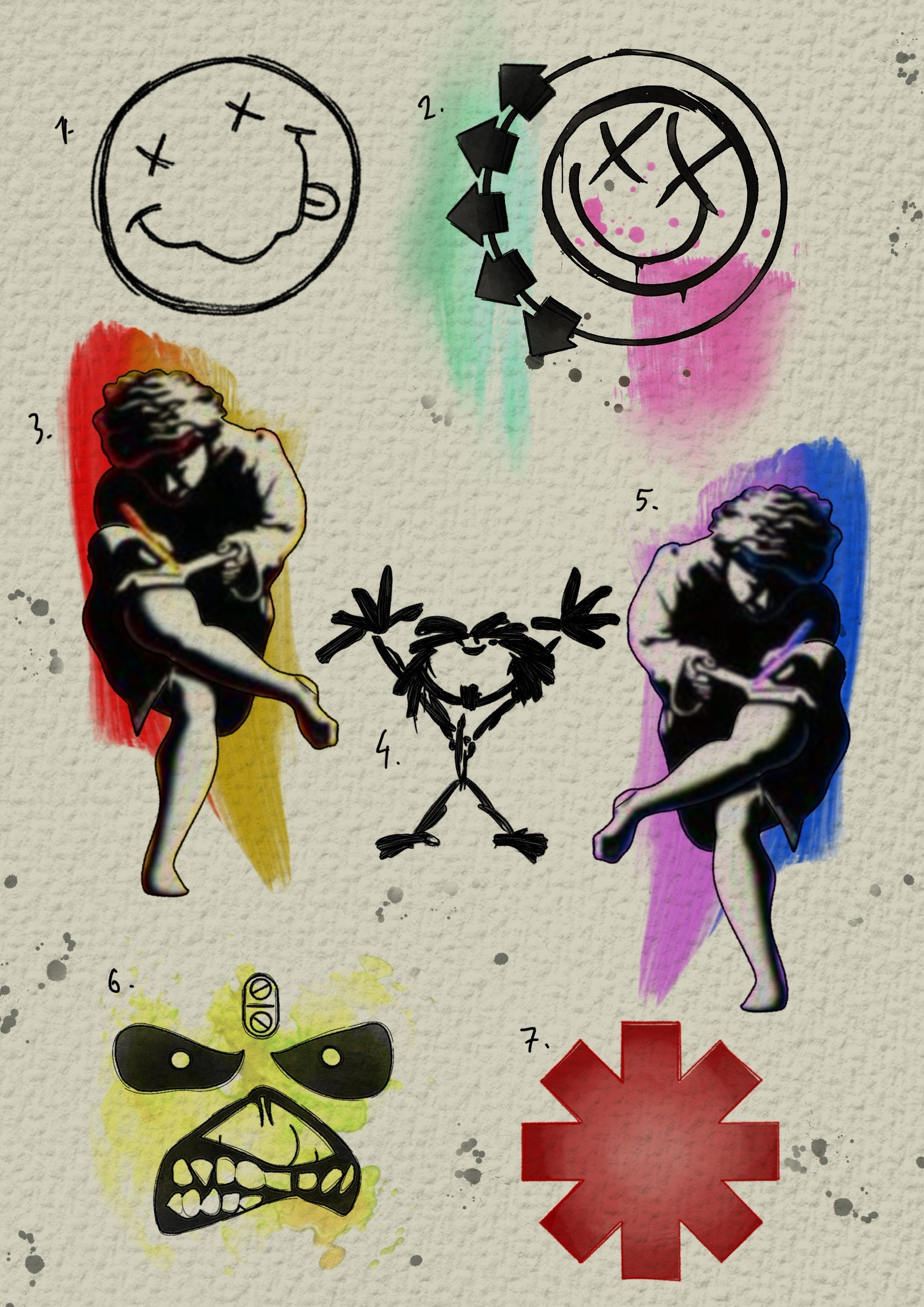 90's Nostalgia inspired designs by Felipe (2025)