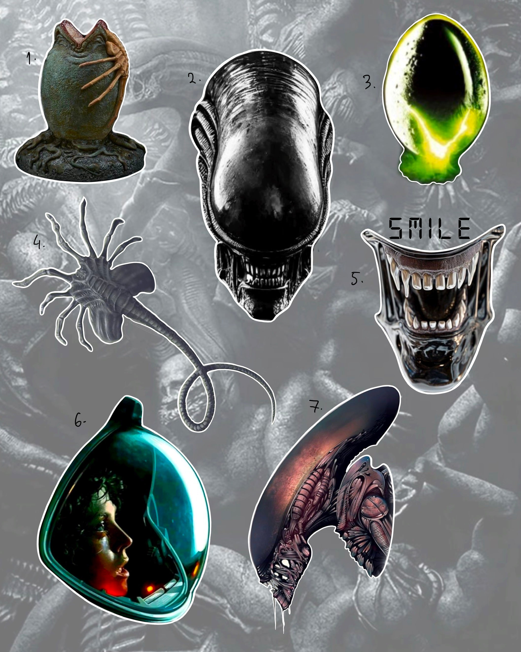 Alien vs Predator inspired designs by Ivan (2025)