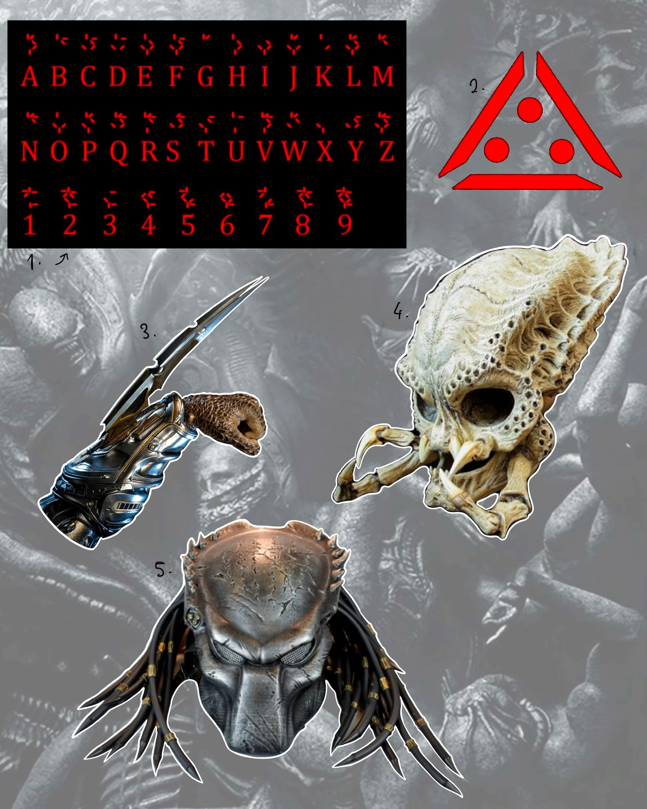Alien vs Predator inspired designs by Ivan (2025)