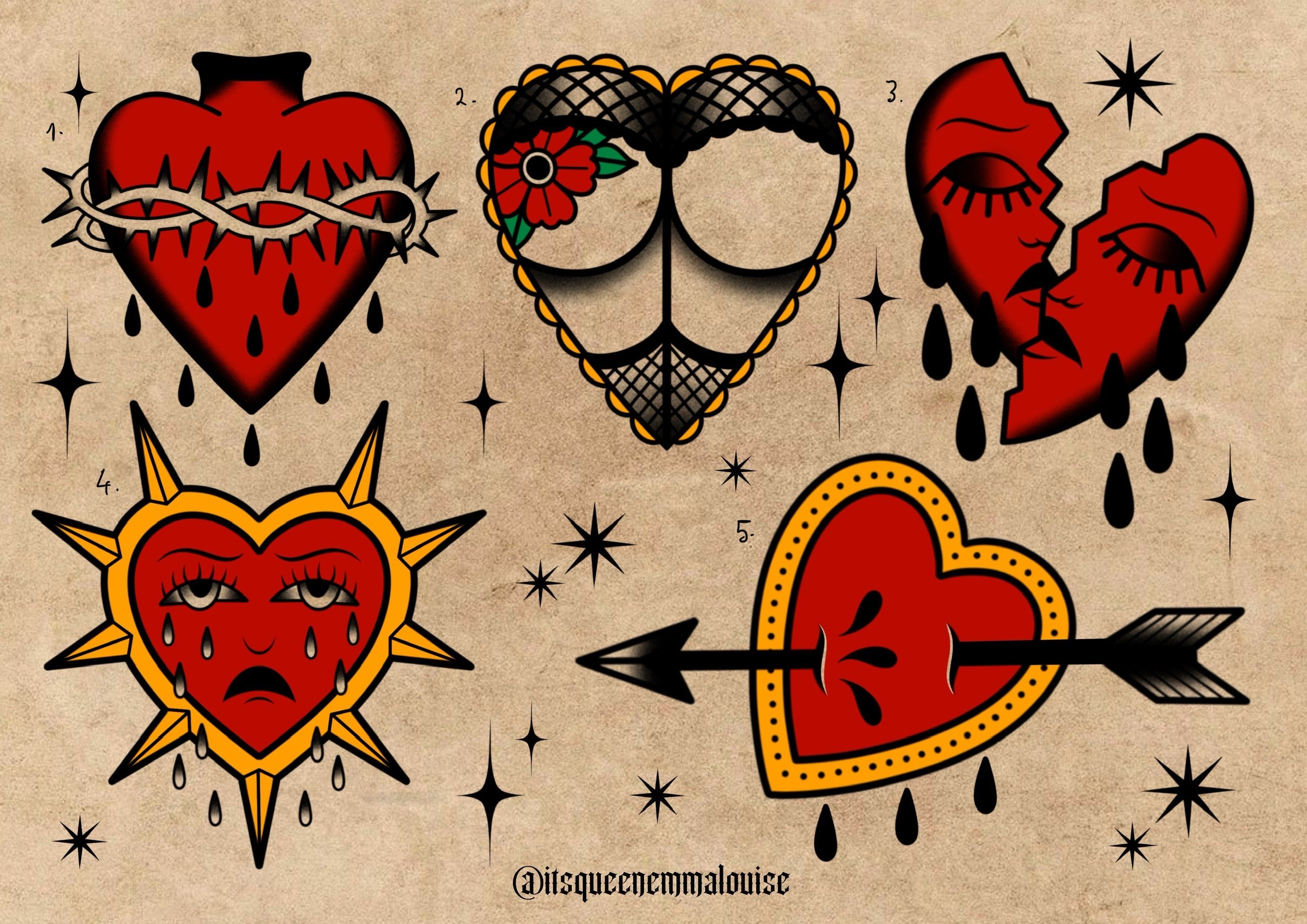 Traditional inspired designs by Emma (2025)