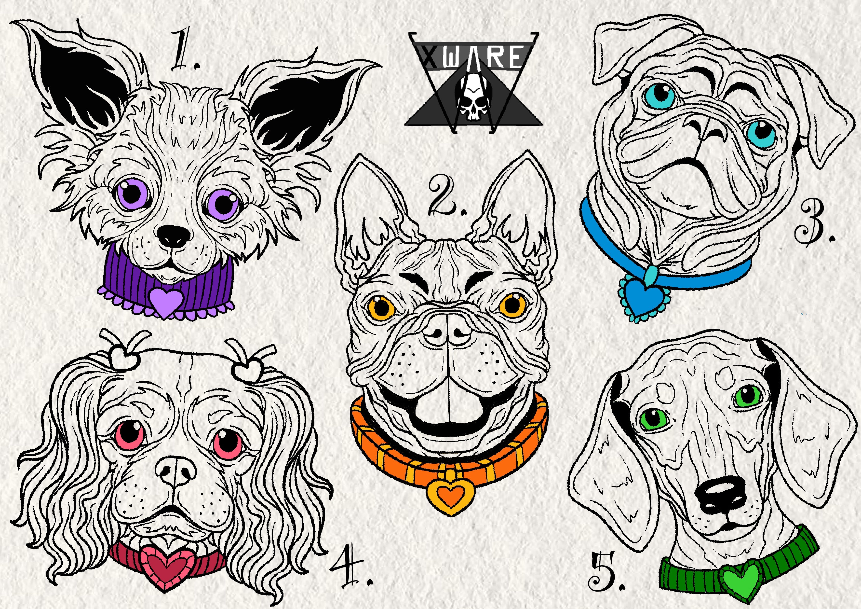 Dog Lover inspired designs by Emily