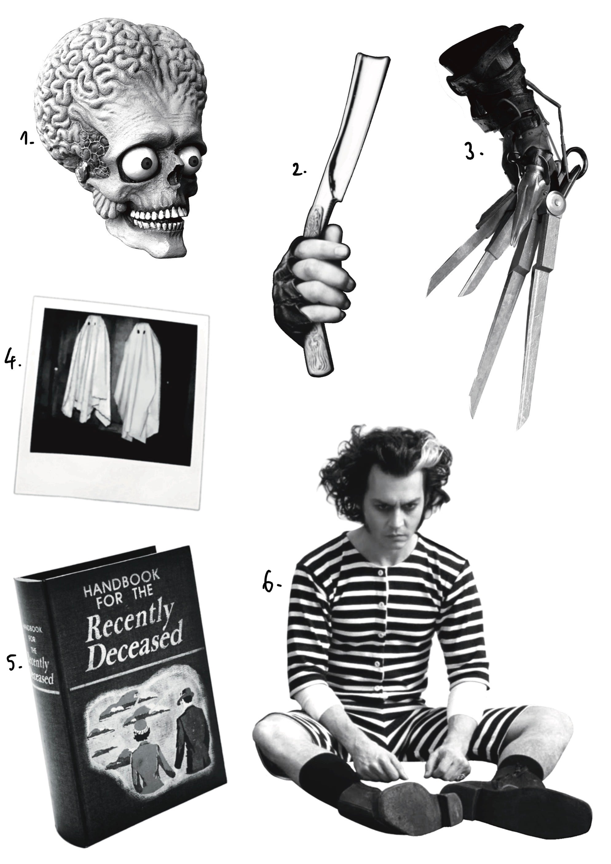 Tim Burton inspired designs by Alicja