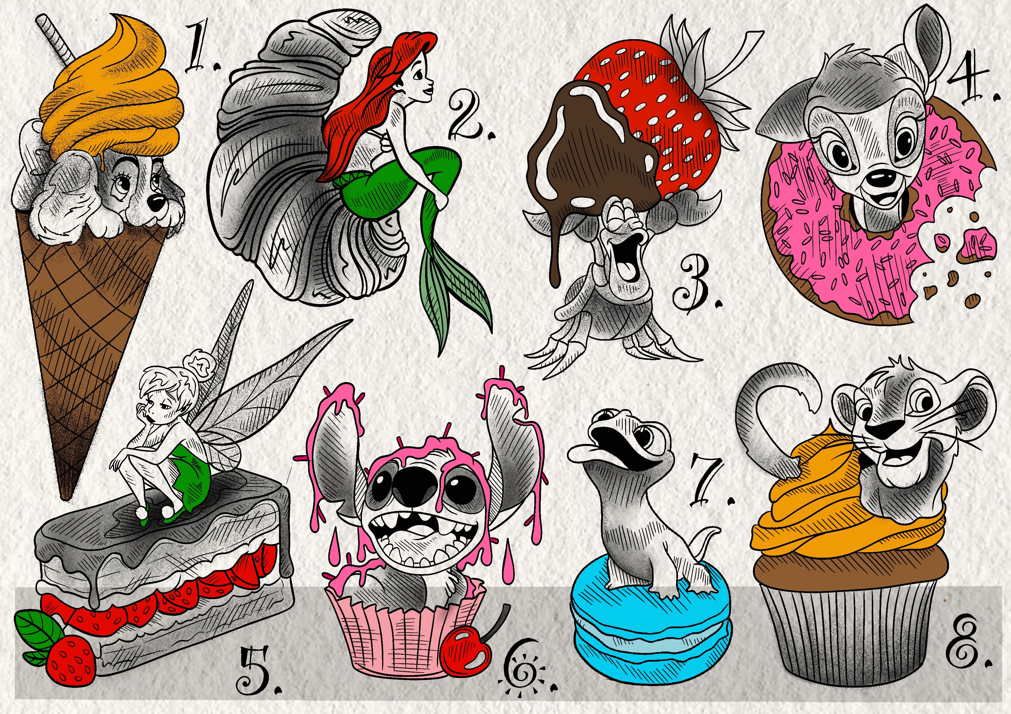 Disney inspired designs by Emily