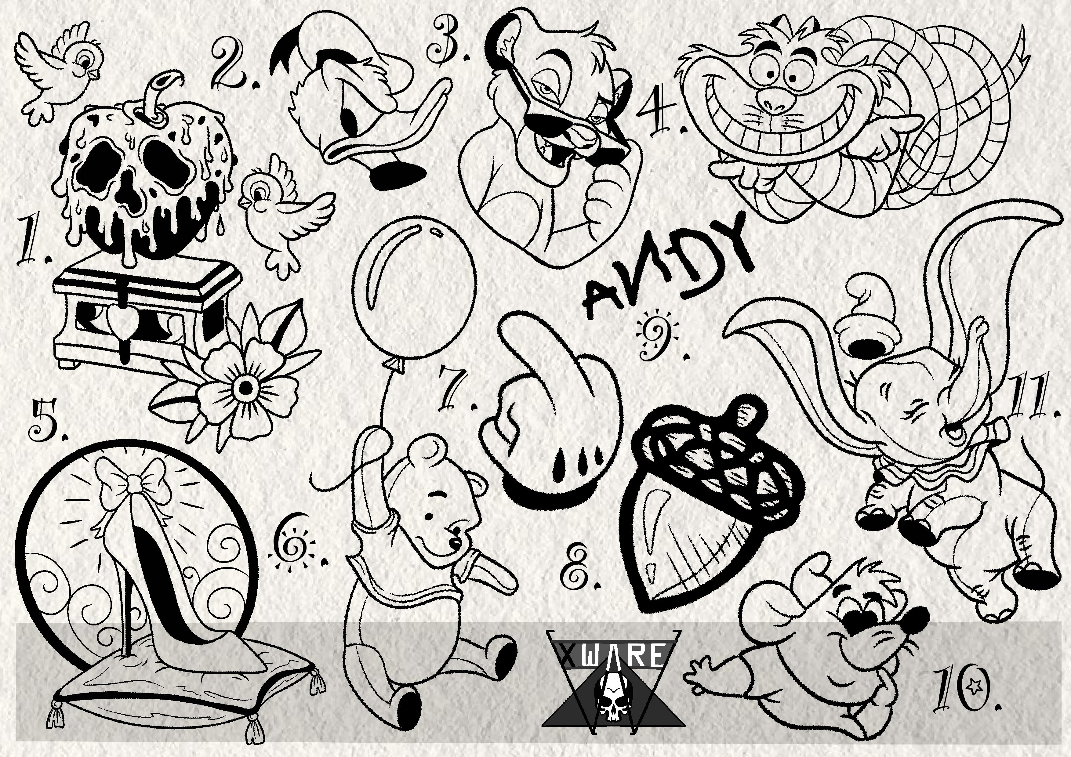 Disney inspired designs by Emily