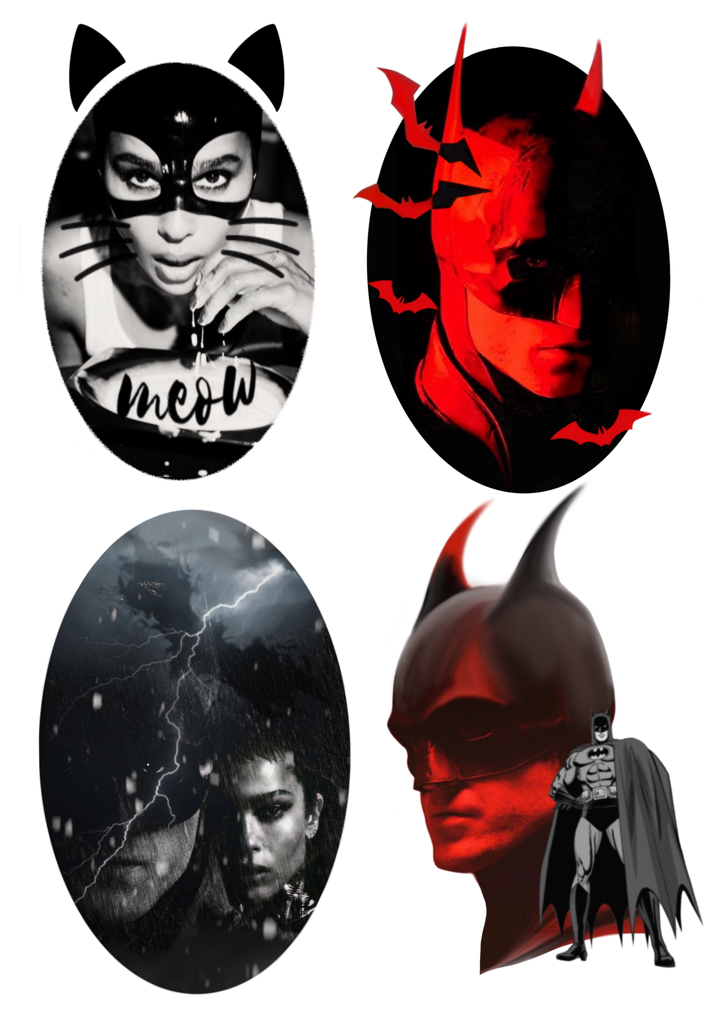 Marvel and DC inspired designs by Krista