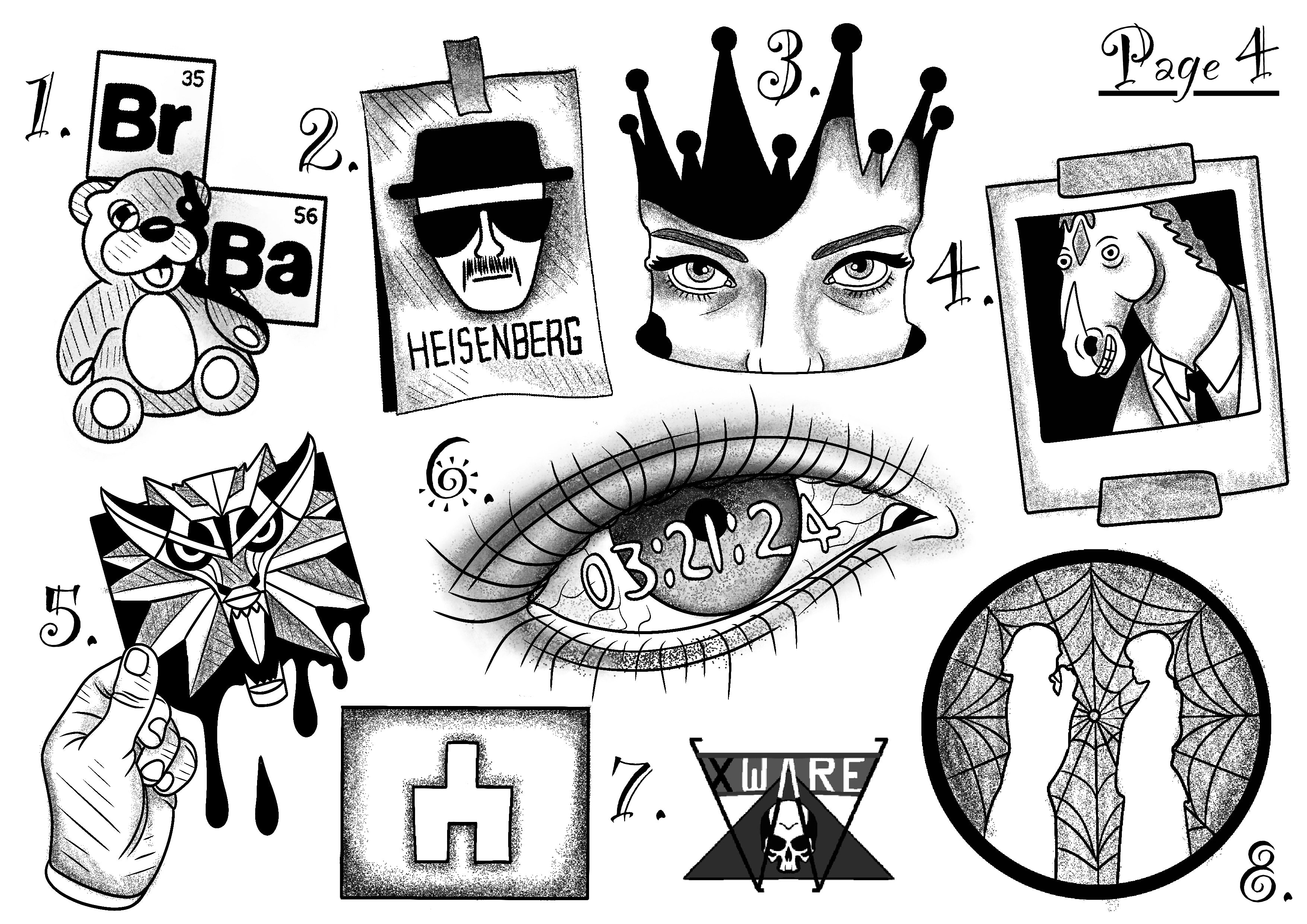 Netflix inspired designs by Emily