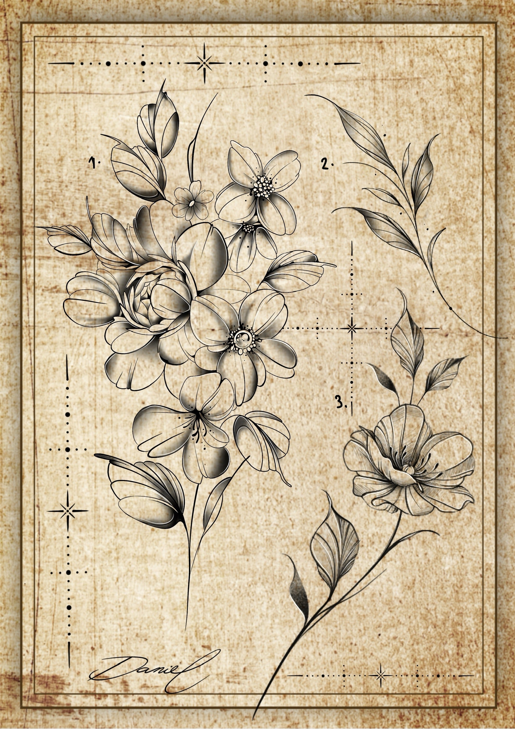 Fine Line inspired designs by Danyel (2025)