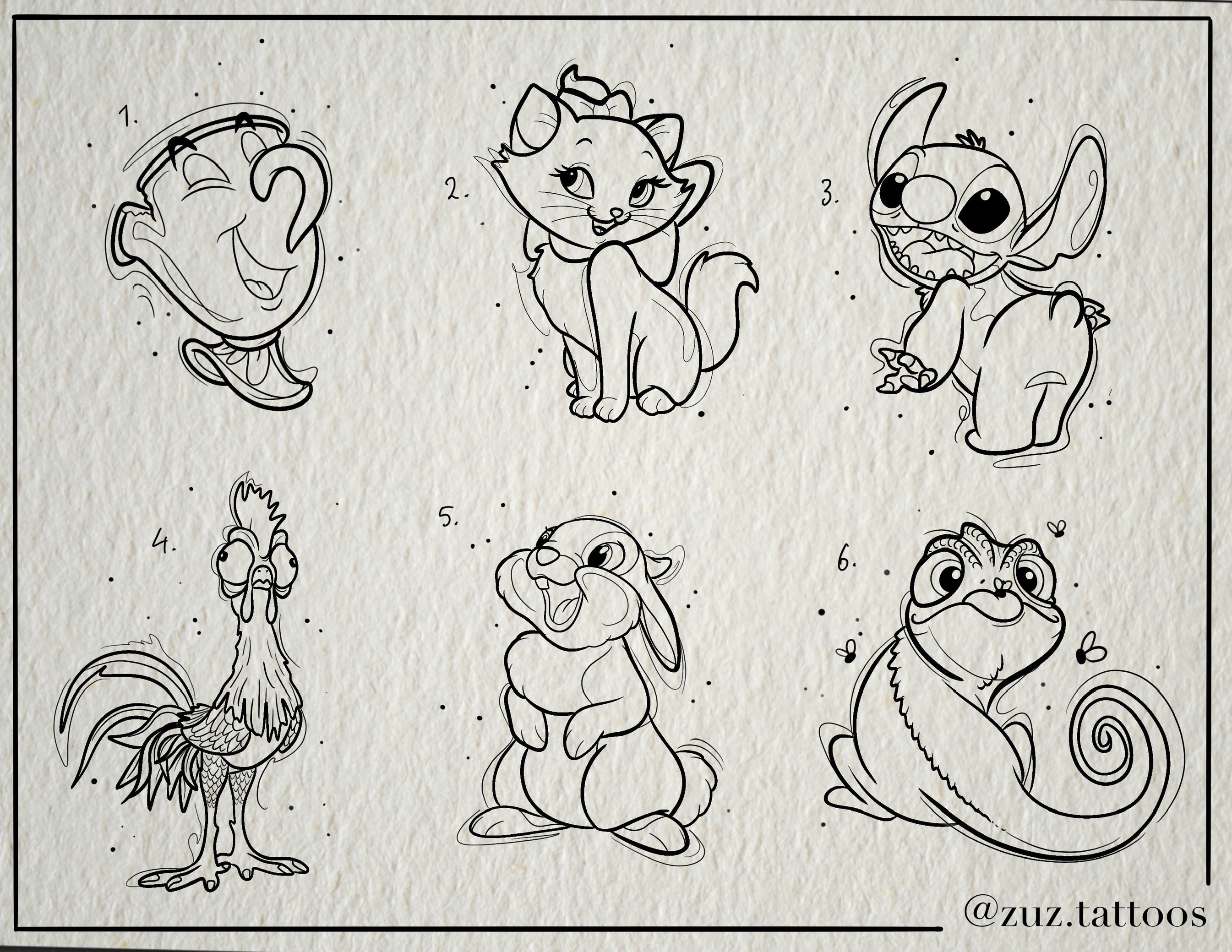 Disney inspired designs by Zuzanna (2025)