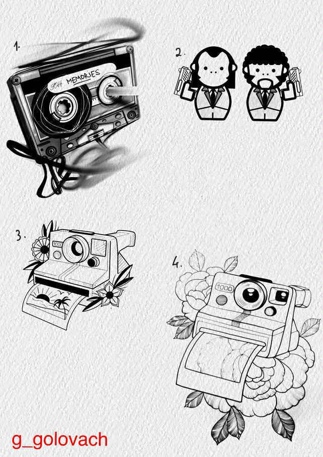 90's Nostalgia inspired designs by Gennadiy (2025)