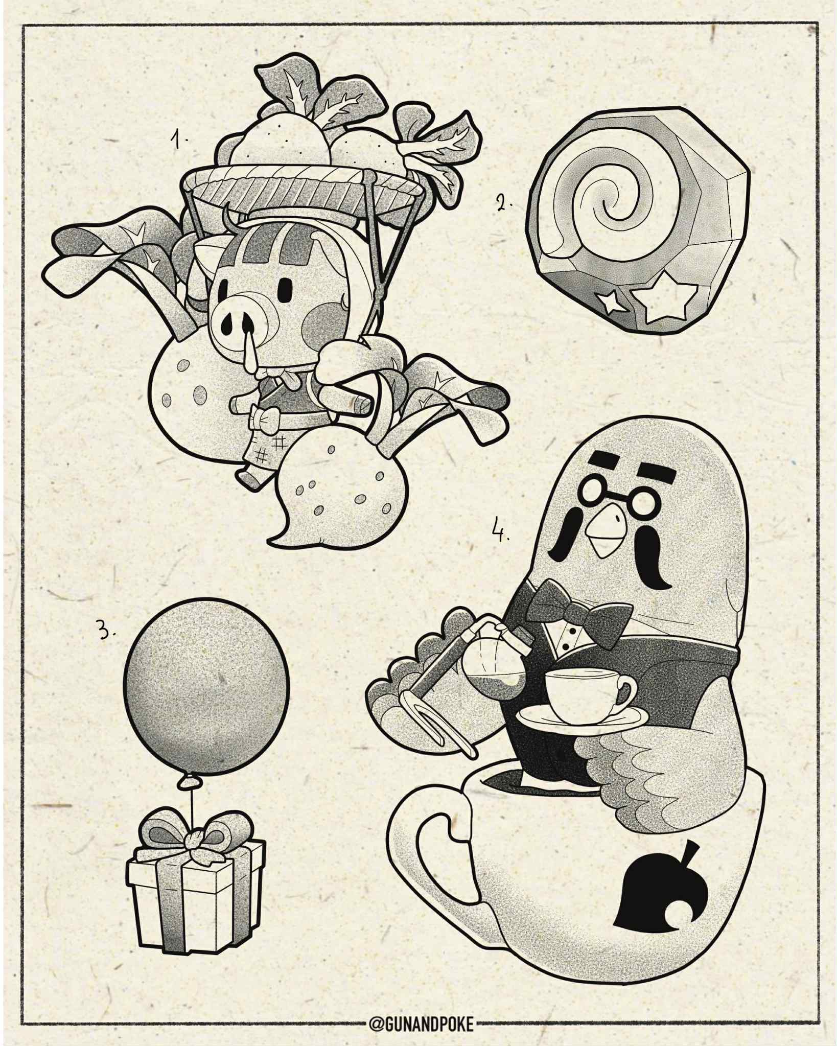 Nintendo inspired designs by Amy (2025)