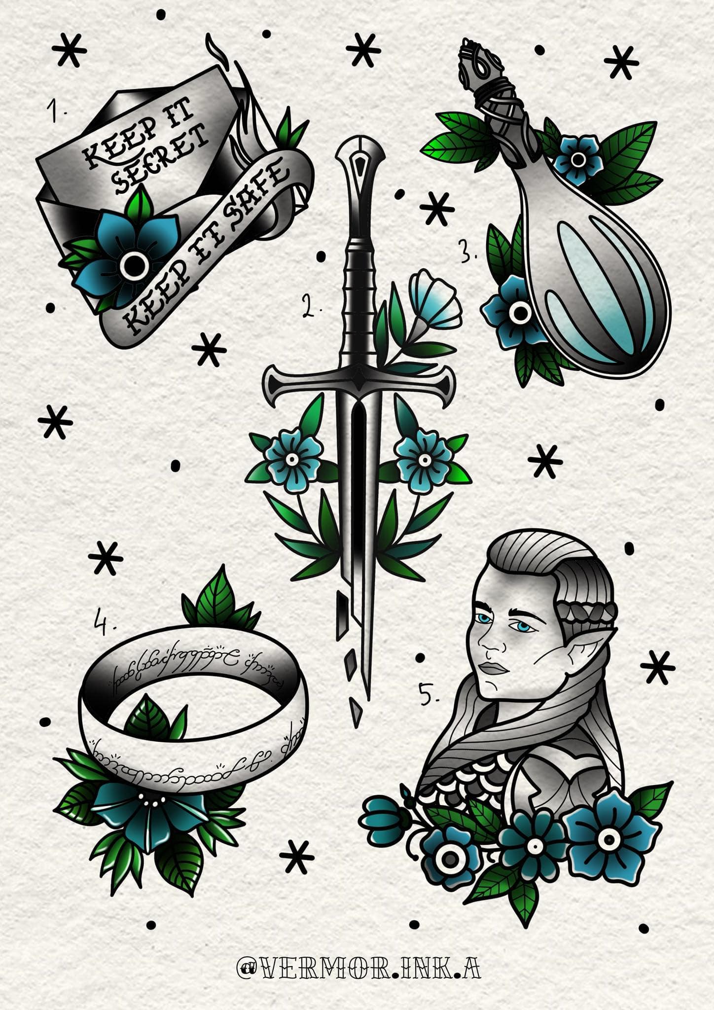 Lord of the Rings inspired designs by Veronika (2025)