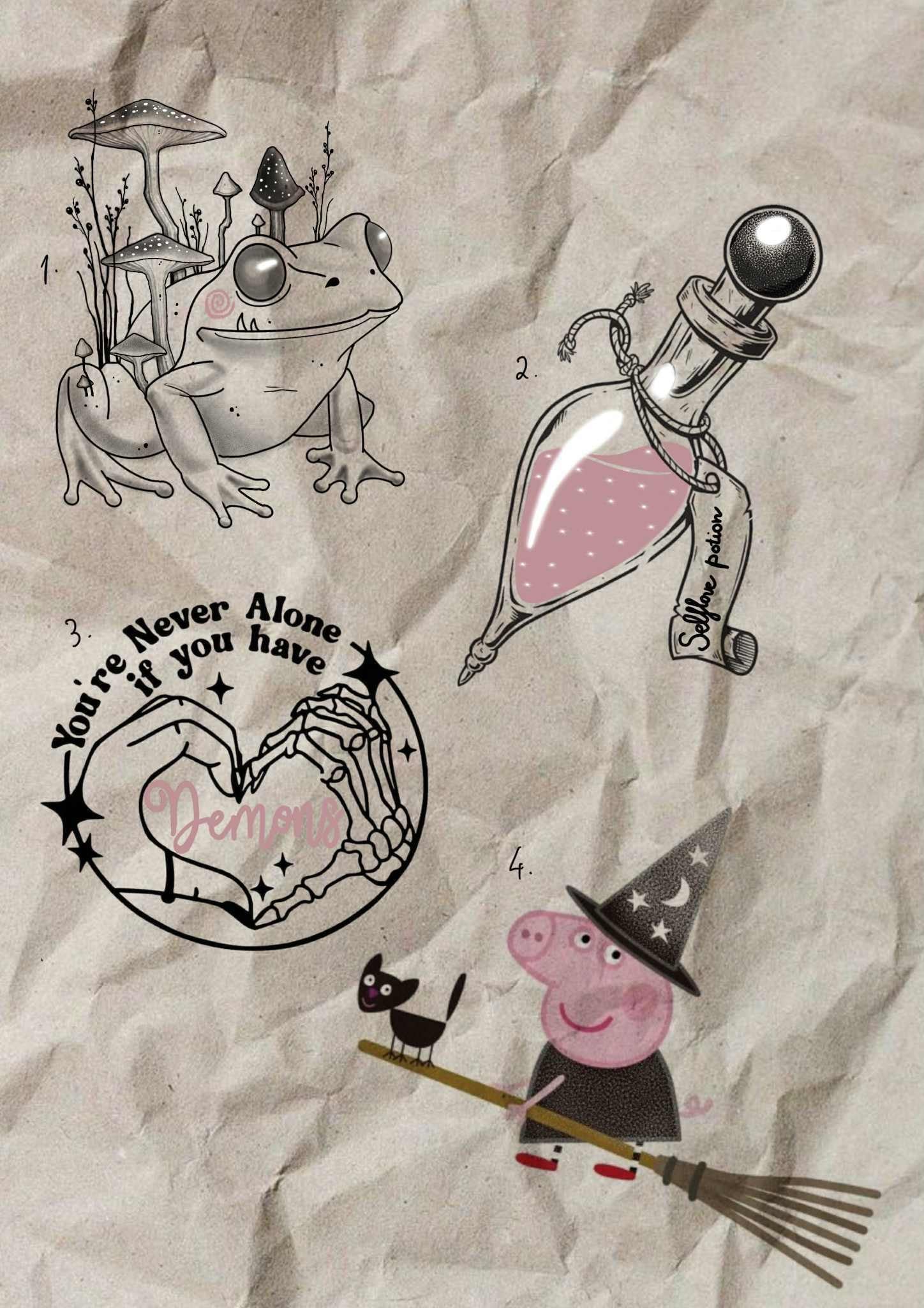 Witchy inspired designs by Krista (2025)