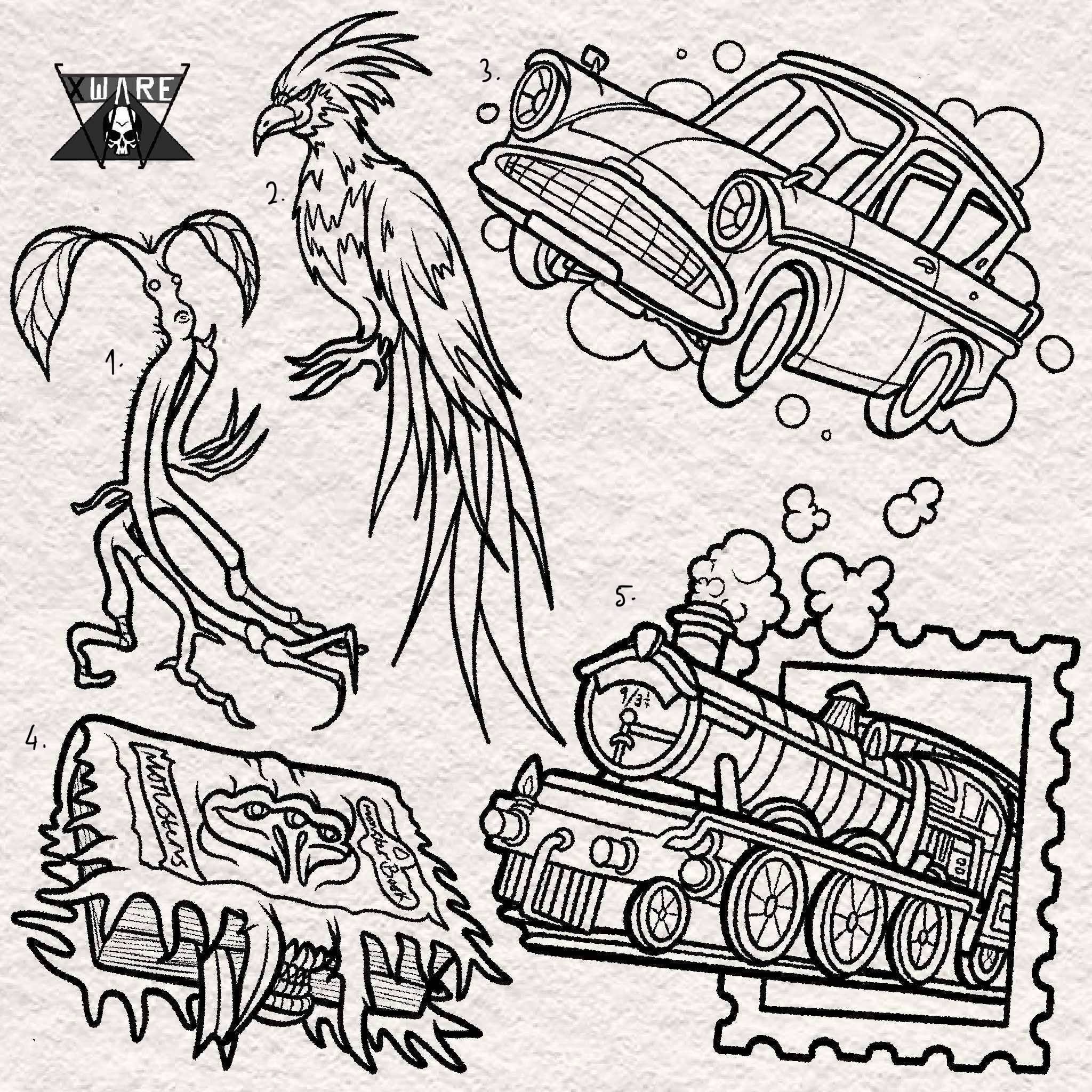 Harry Potter inspired designs by Emily (2025)