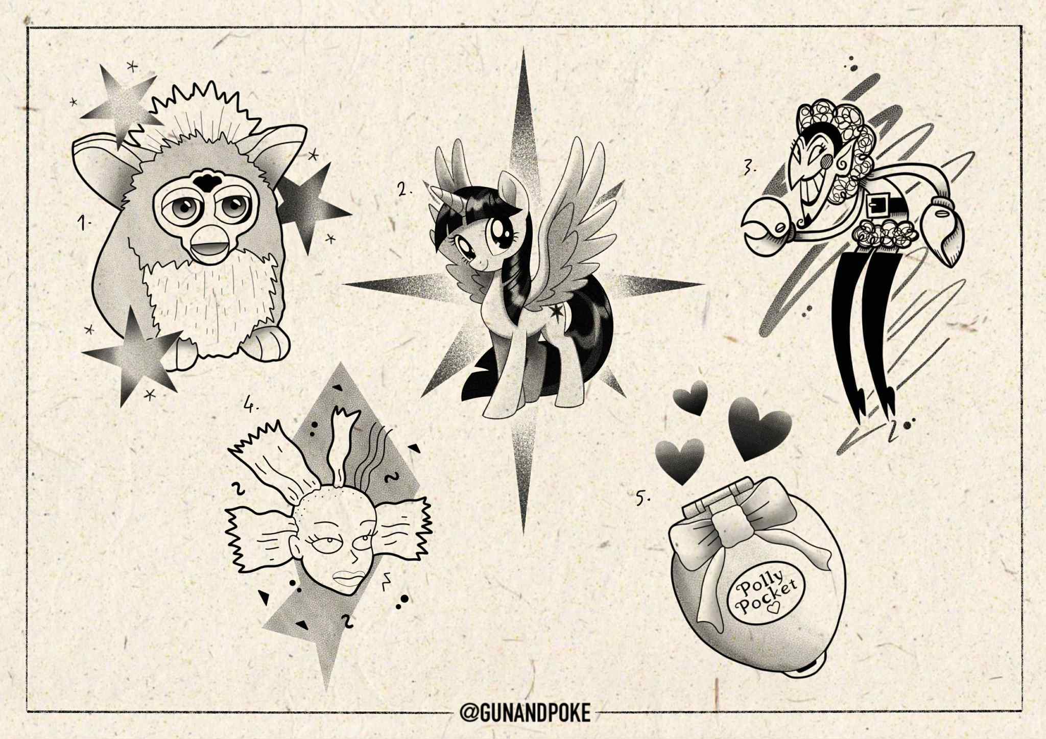 90's Nostalgia inspired designs by Amy (2025)