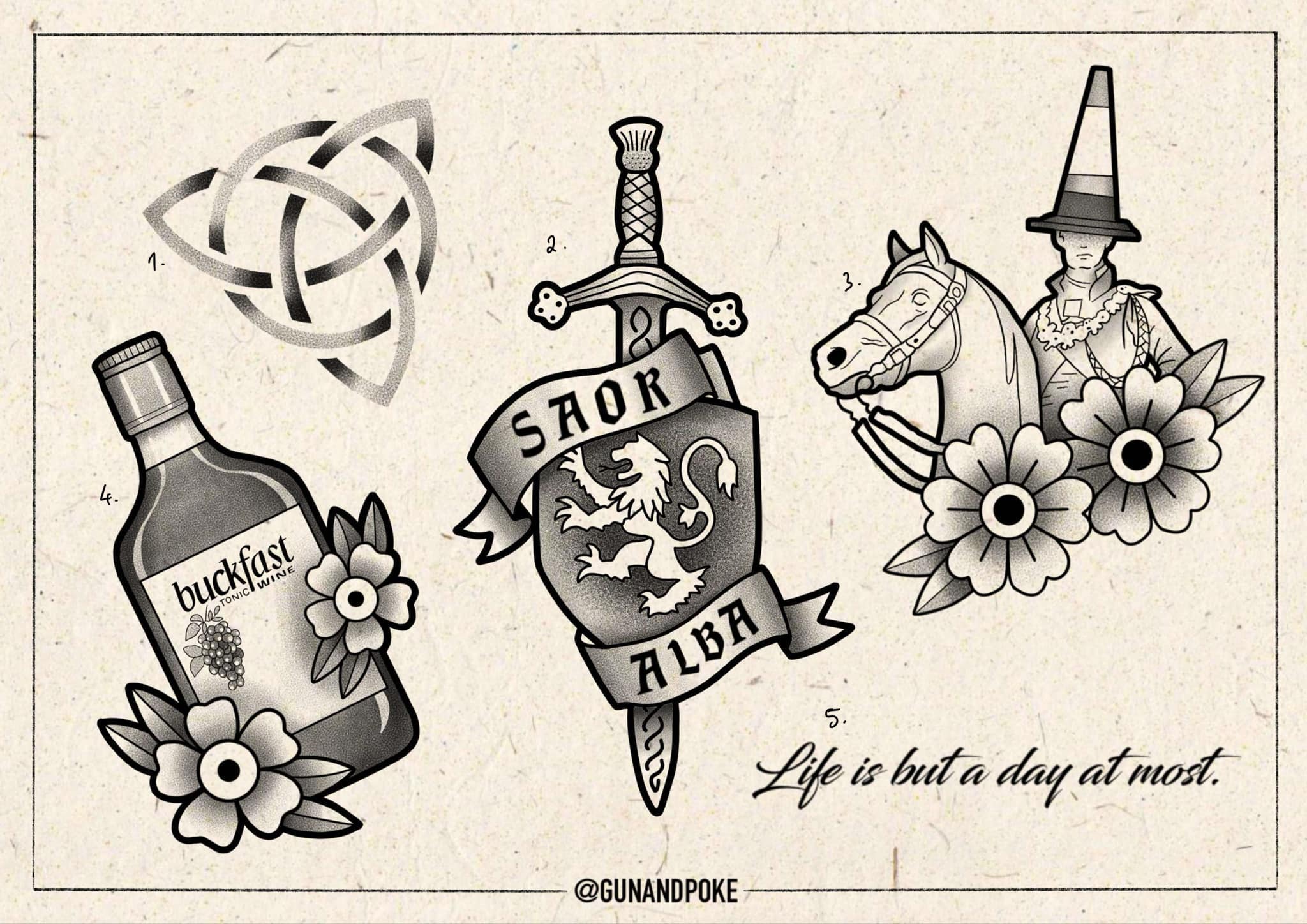 Scotland inspired designs by Amy (2025)