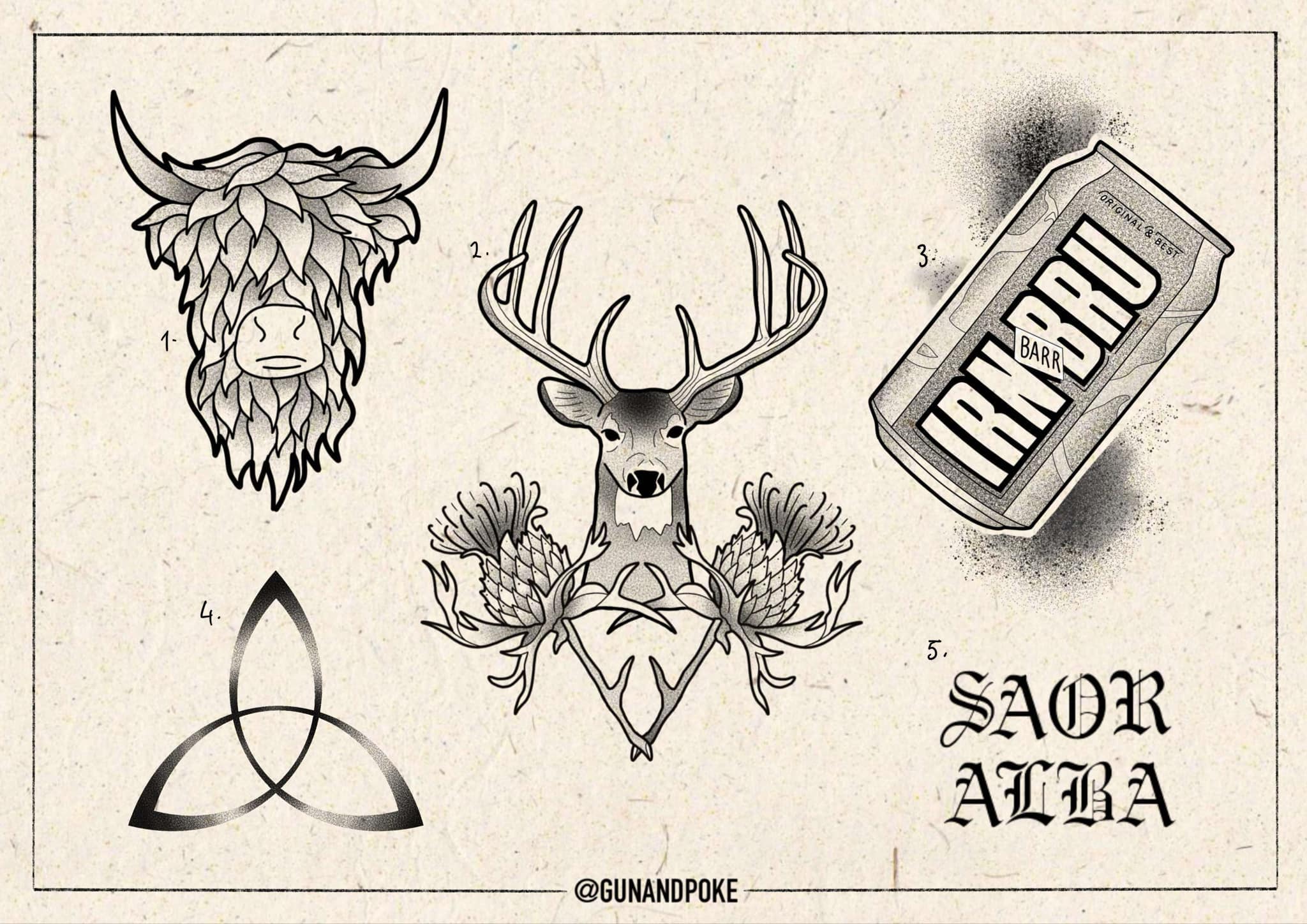 Scotland inspired designs by Amy (2025)