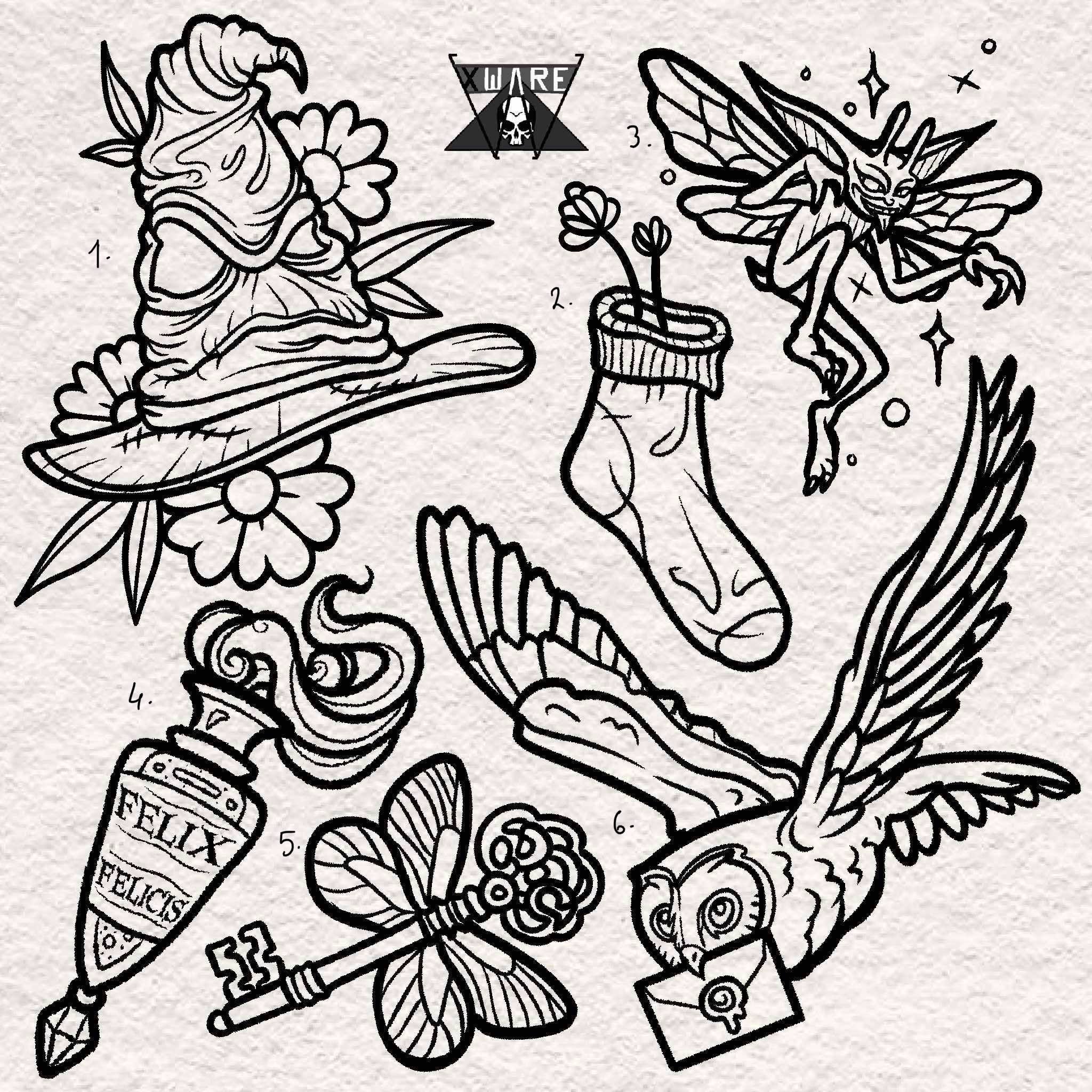 Harry Potter inspired designs by Emily (2025)
