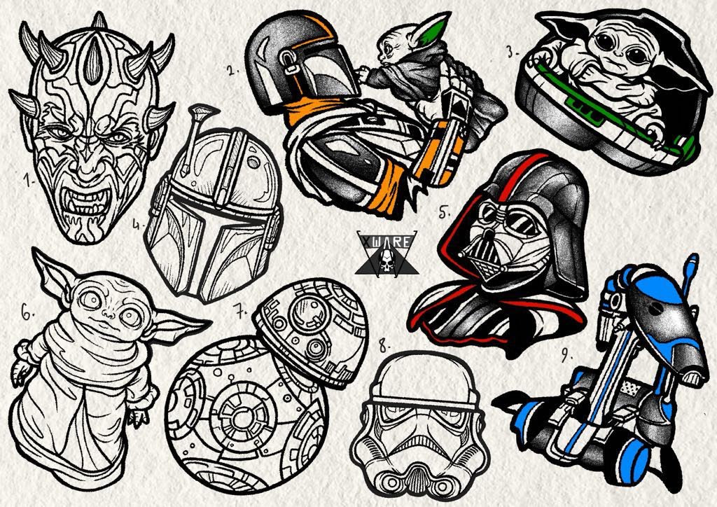Star Wars inspired designs by Emily (2025)