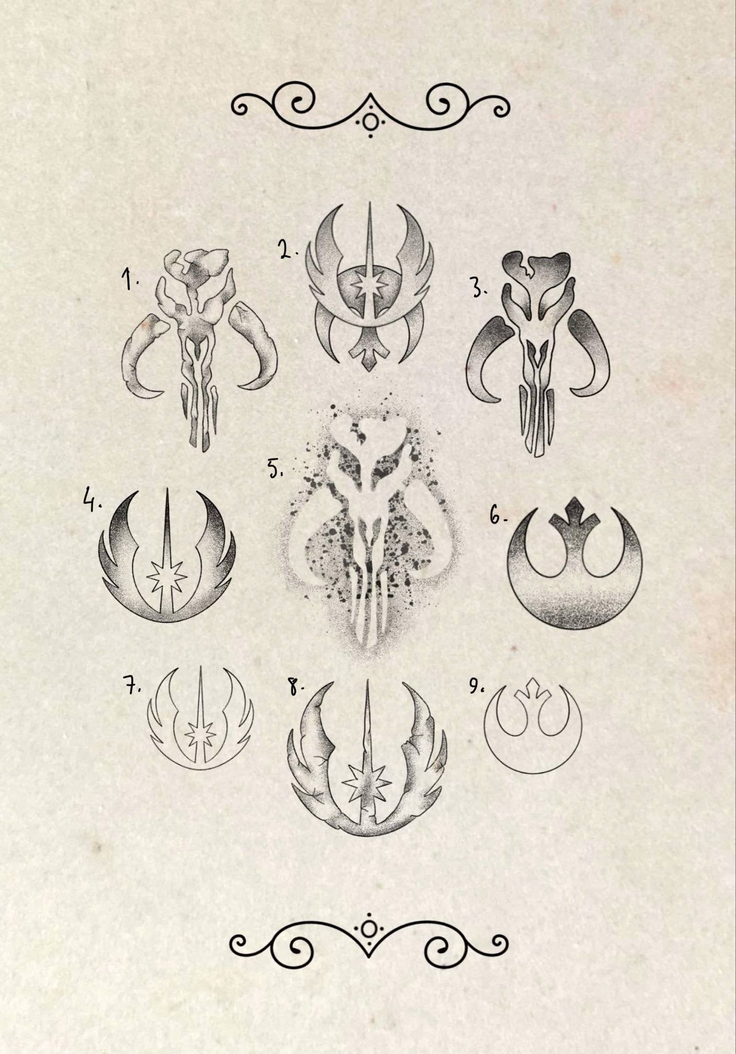 Star Wars inspired designs by Magda (2025)