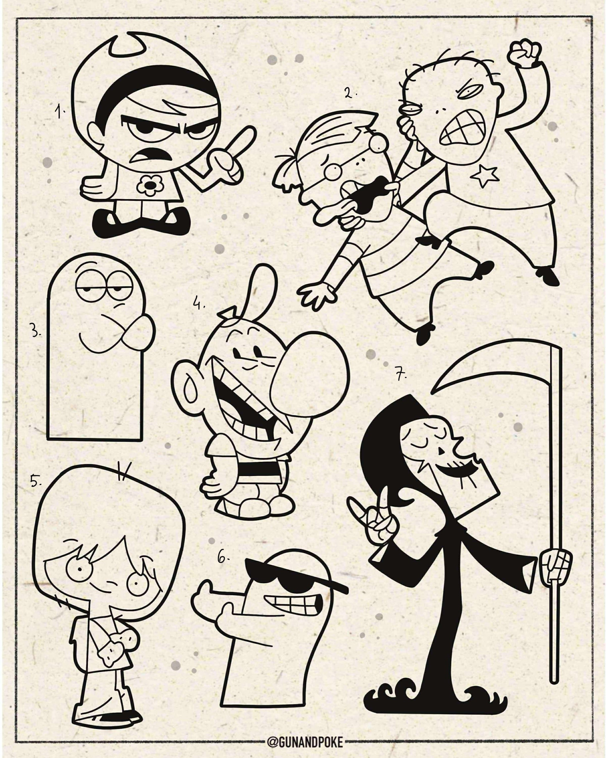 Cartoon Network inspired designs by Amy (2025)