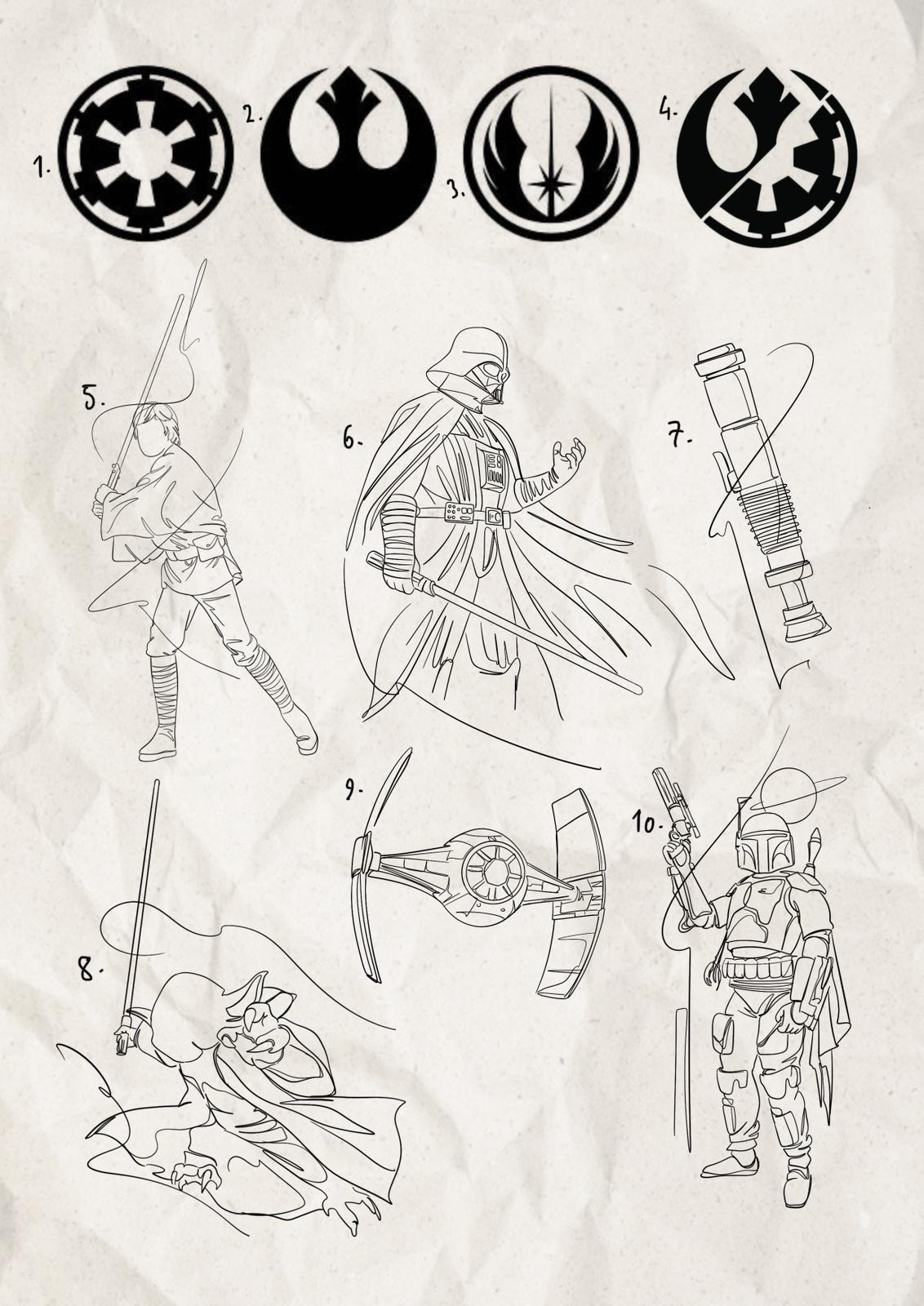 Star Wars inspired designs by Song (2025)