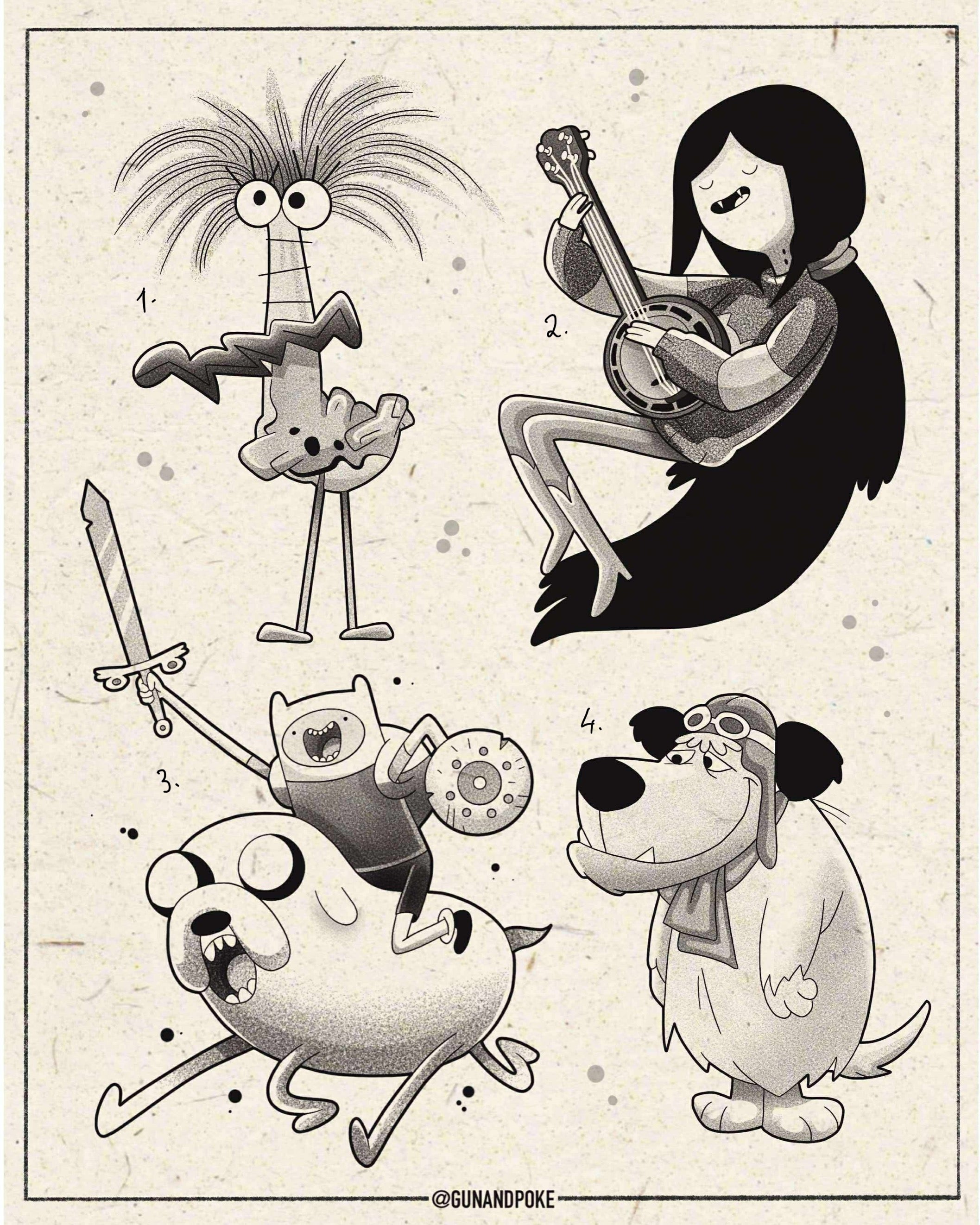 Cartoon Network inspired designs by Amy (2025)