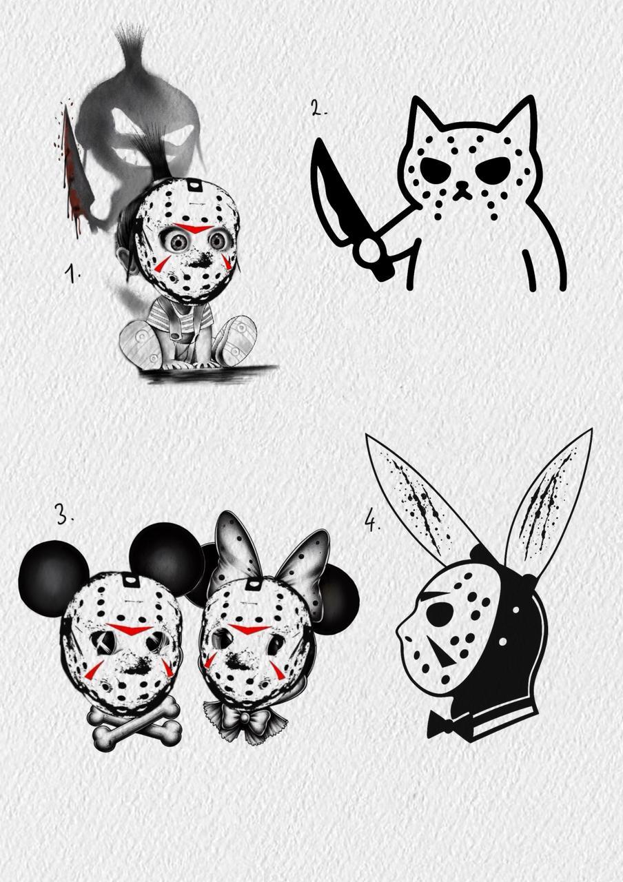 Friday 13th inspired designs by Gennadiy (2025)