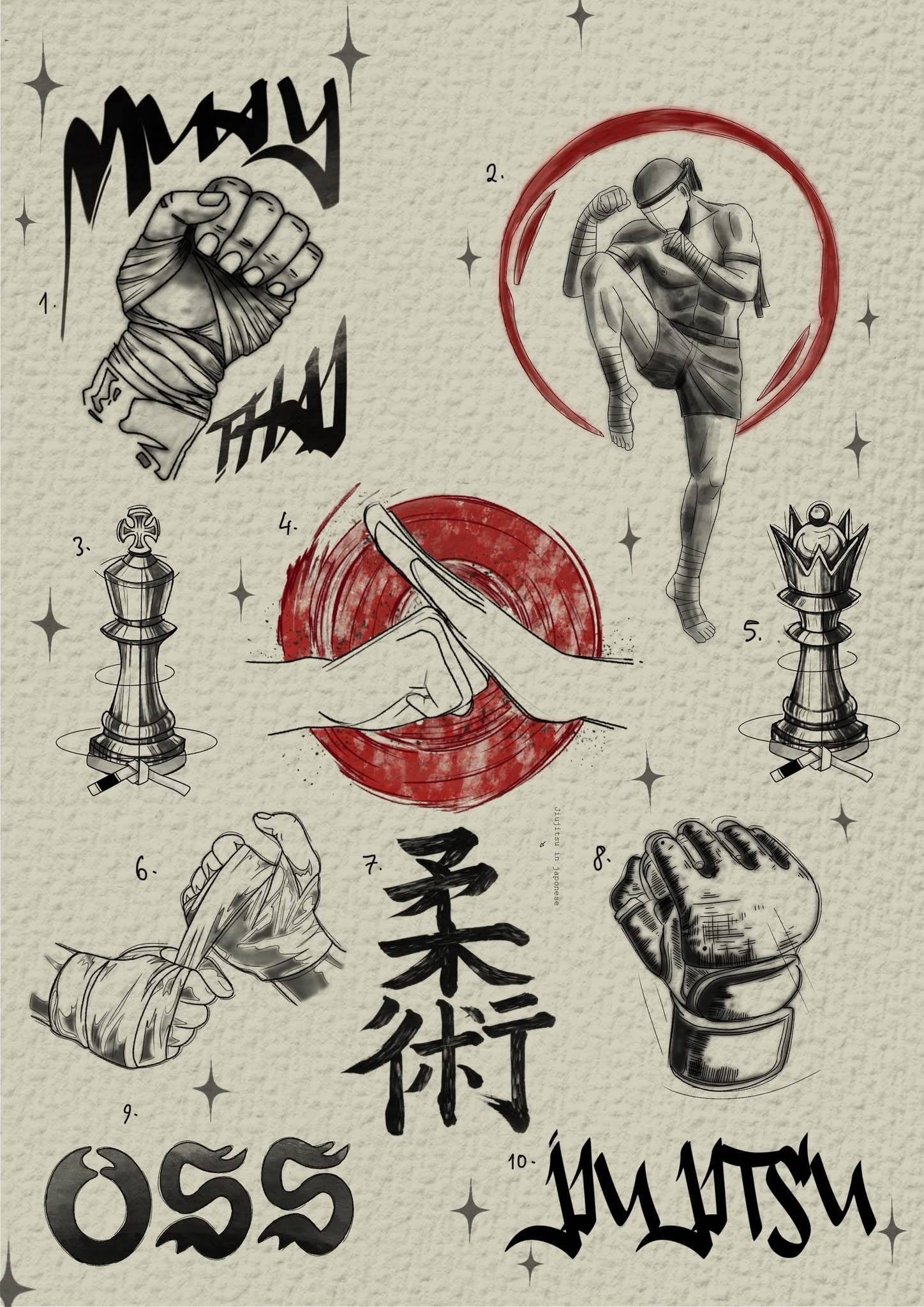 Boxing and MMA inspired designs by Felipe (2025)