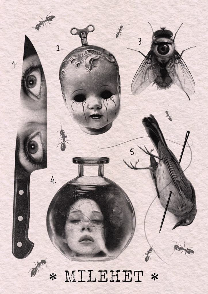 Horror inspired designs by Milehet (2025)