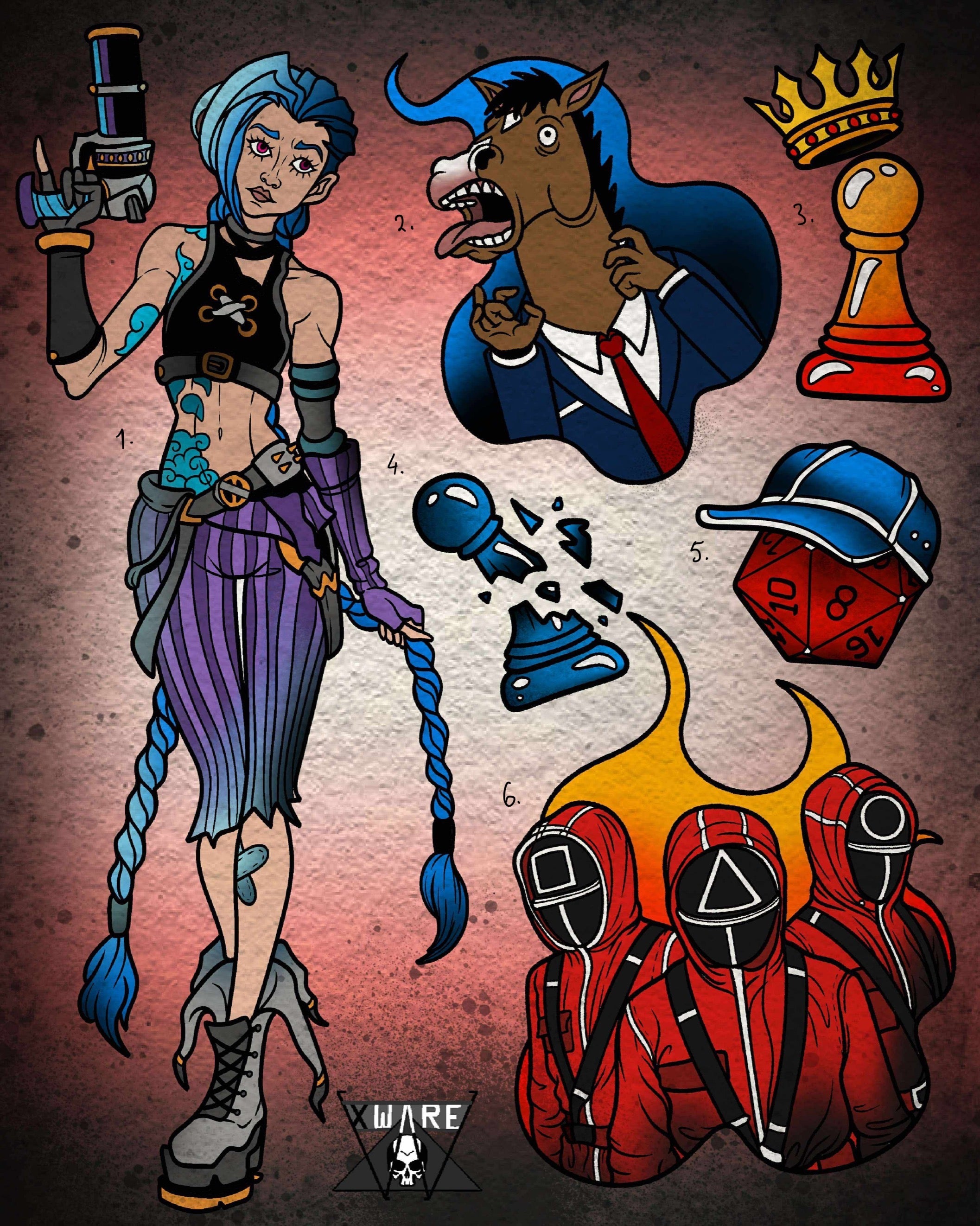 Netflix inspired designs by Emily (2025)