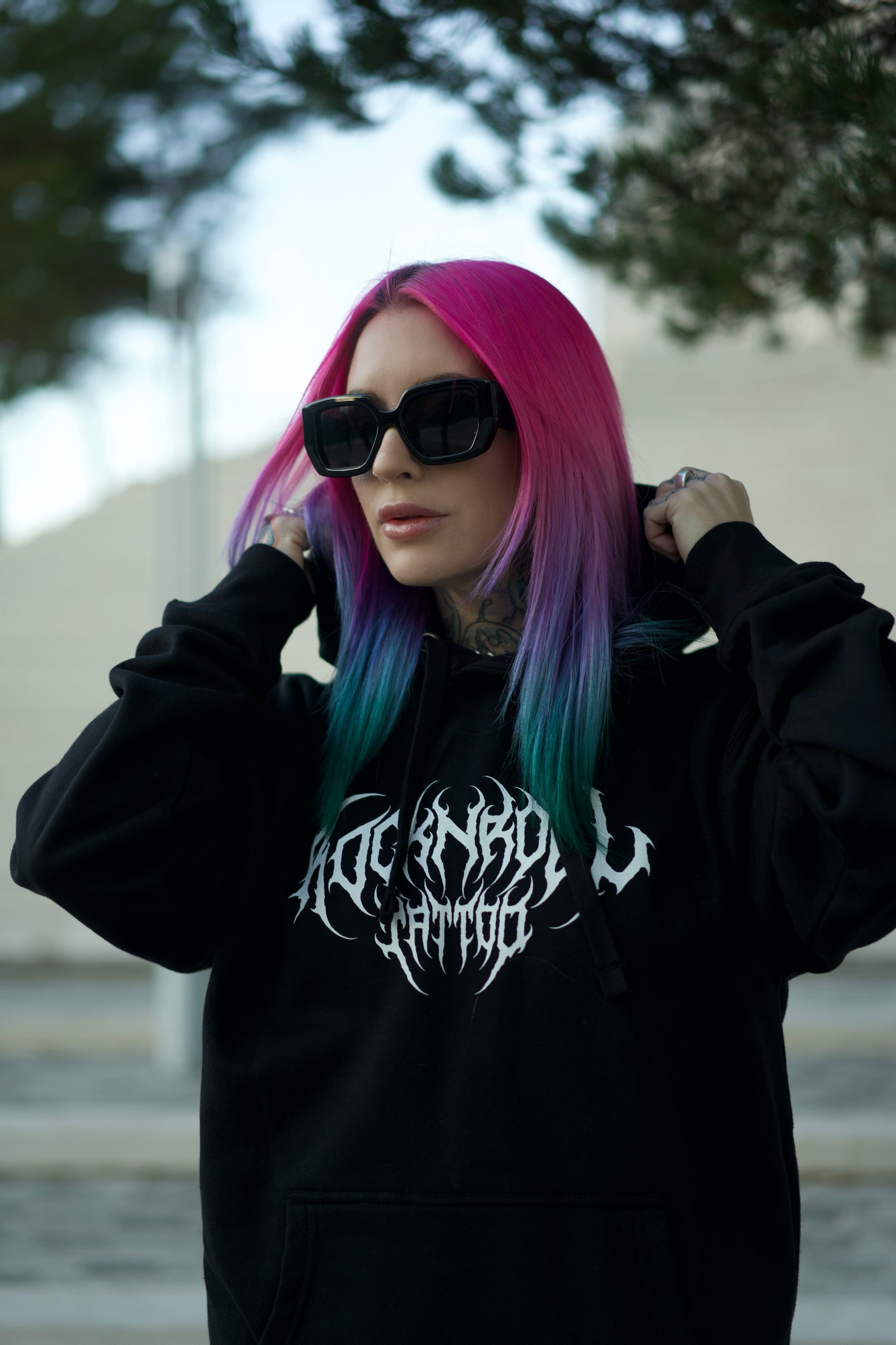 Death Metal Logo Hoody