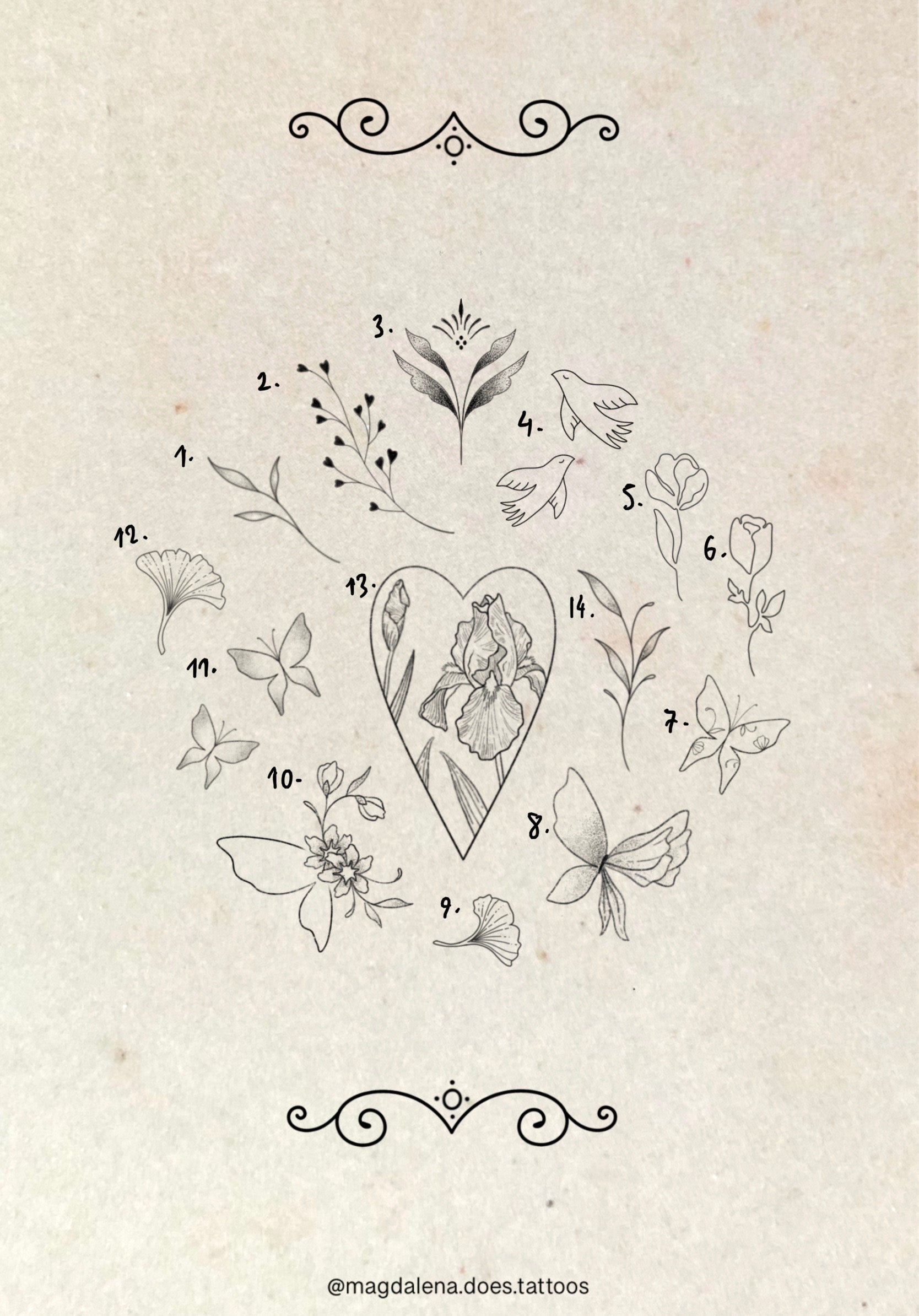 Fine Line inspired designs by Magda (2025)