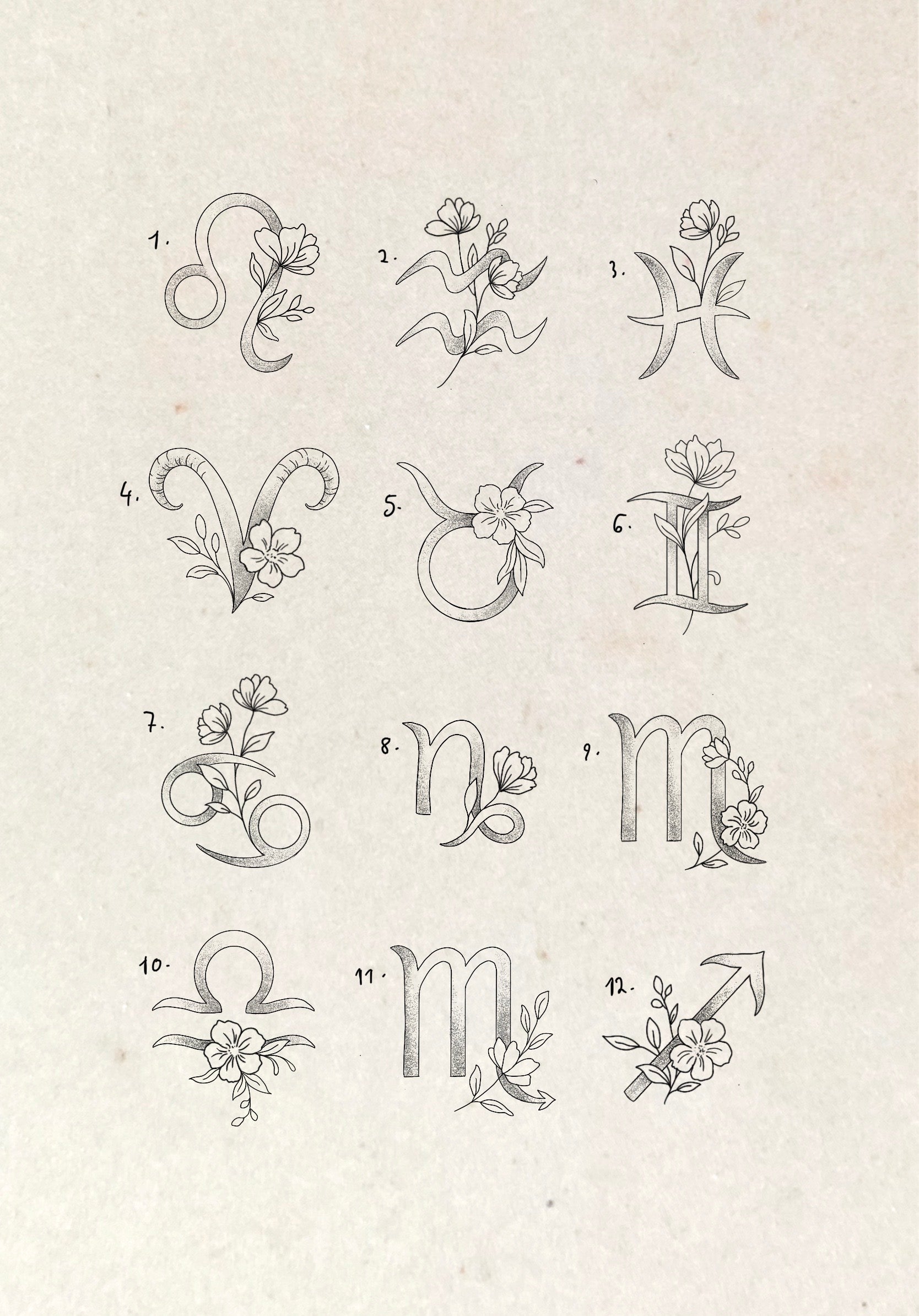 Fine Line and Illustrative inspired designs by Magda (2025)