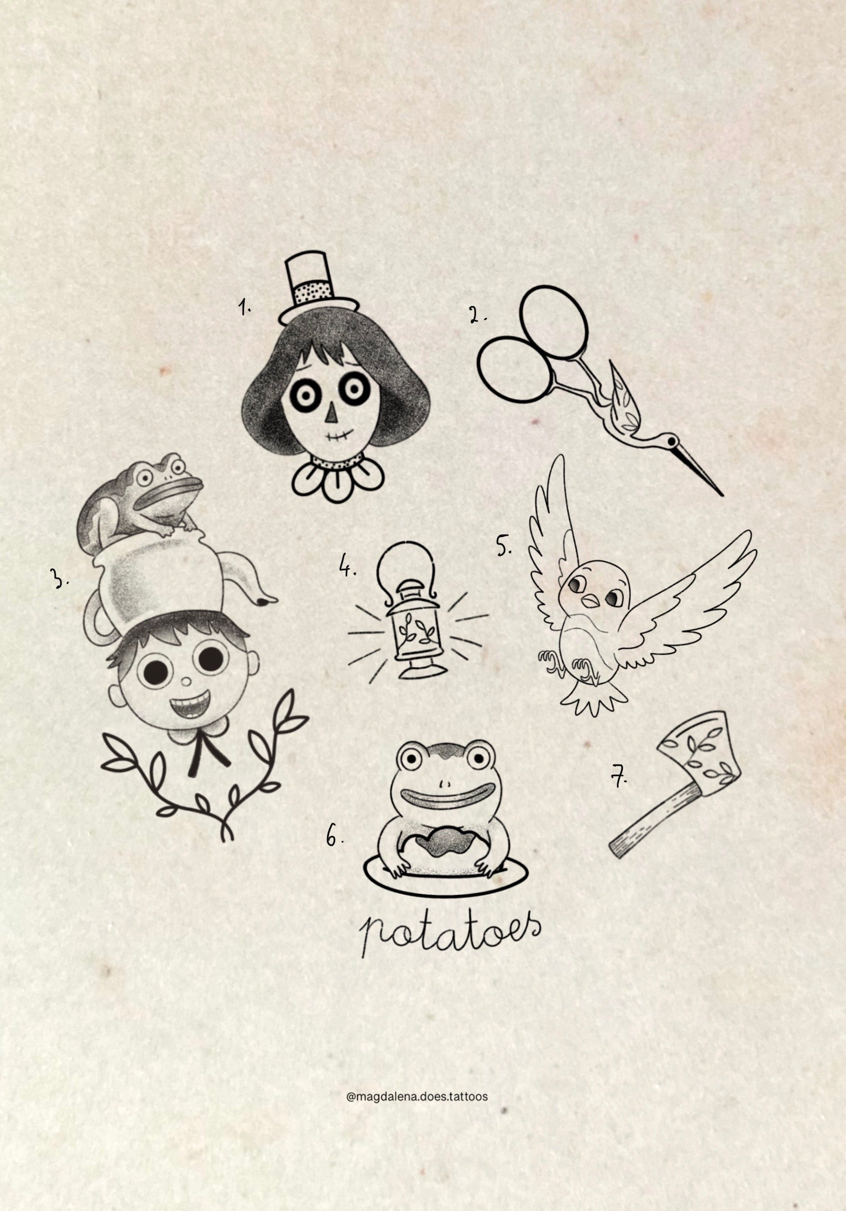 Cartoon Network inspired designs by Magda (2025)