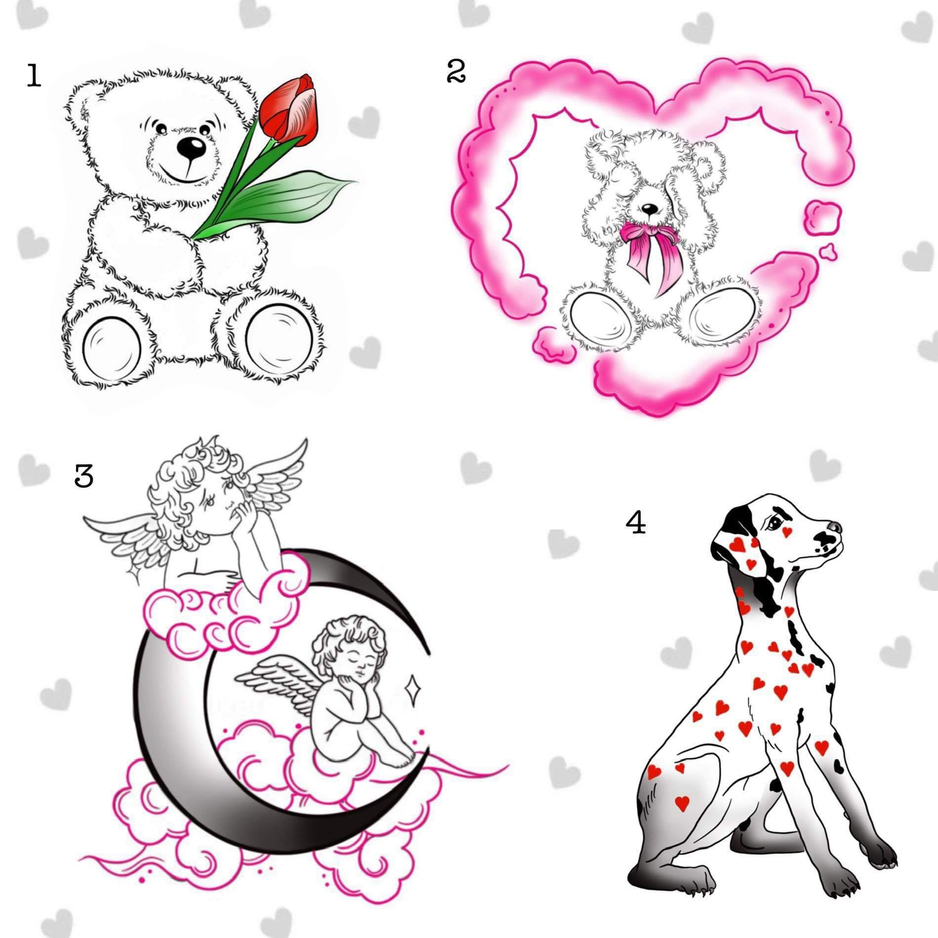 Valentine's (and Anti-Valentine's) inspired designs by Anastasia