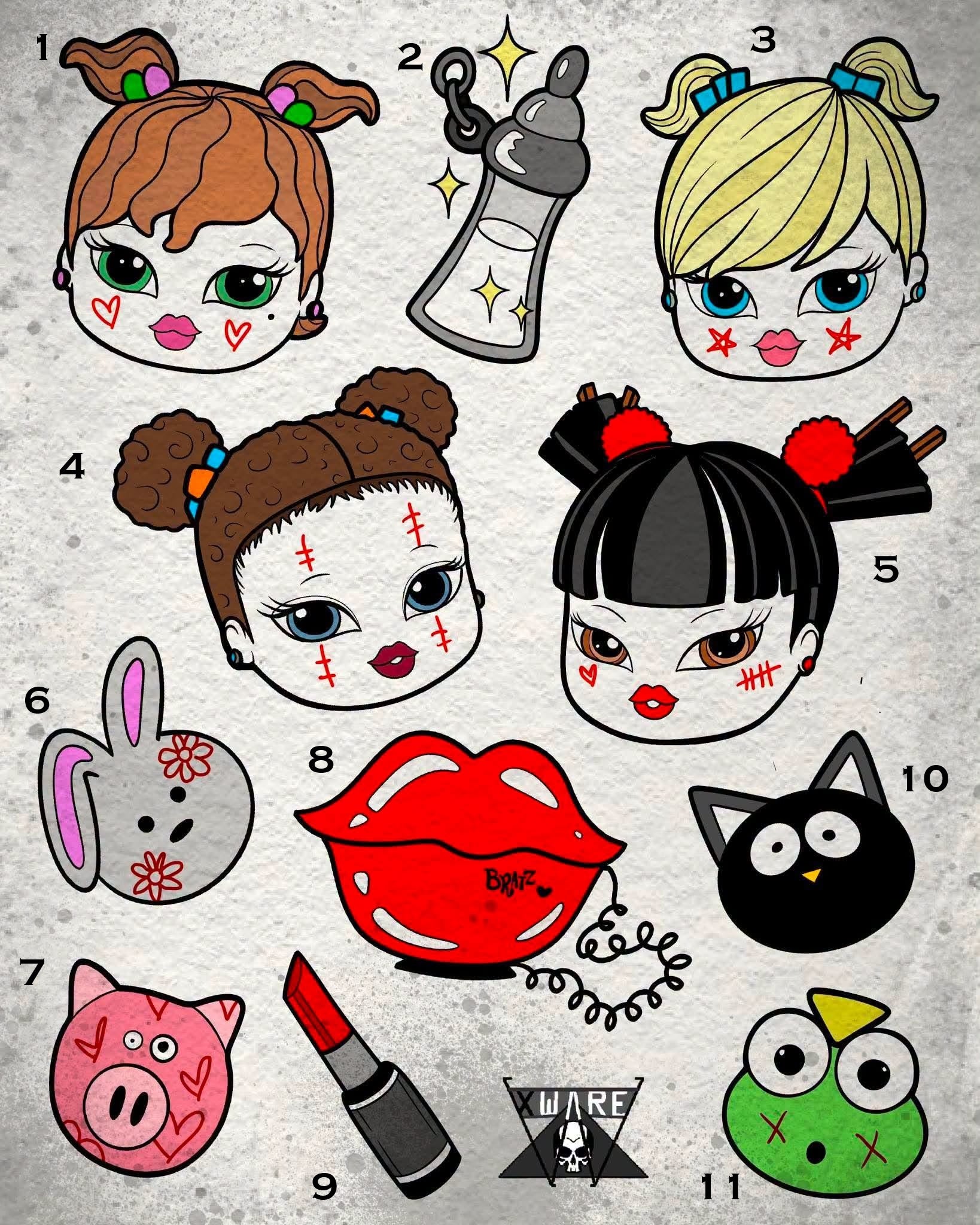 Y2K Designs inspired by Emily
