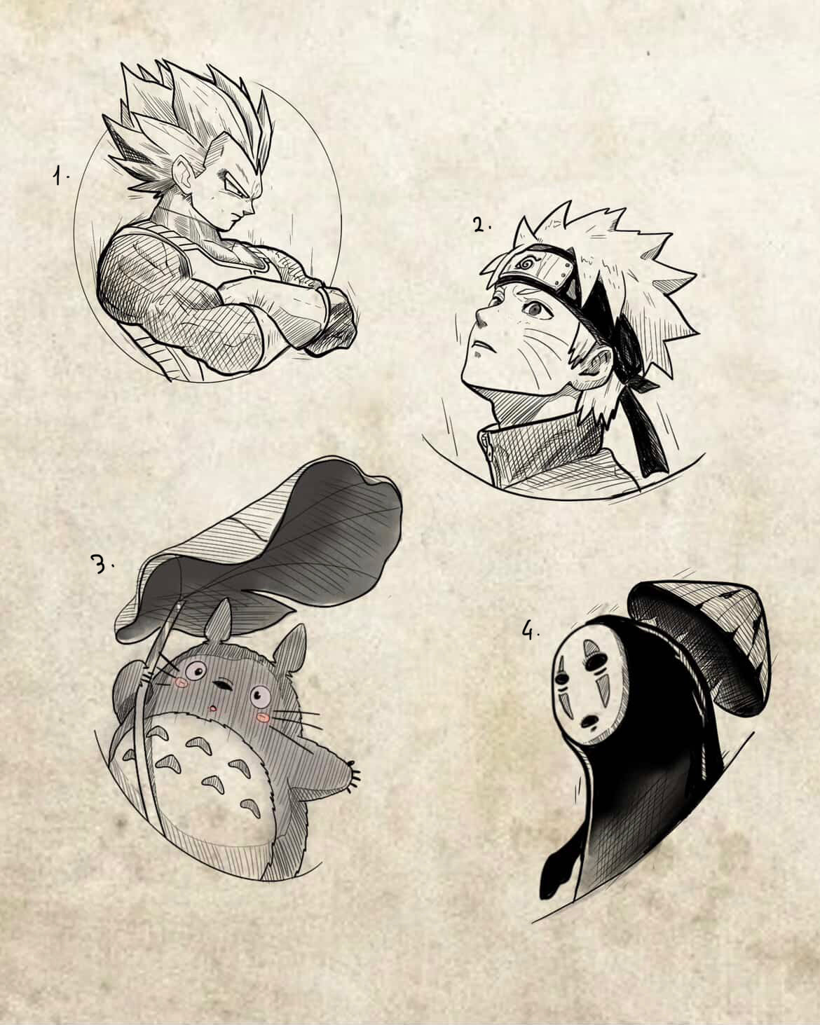 Anime ROUND 2 inspired designs by Moondal (2025)