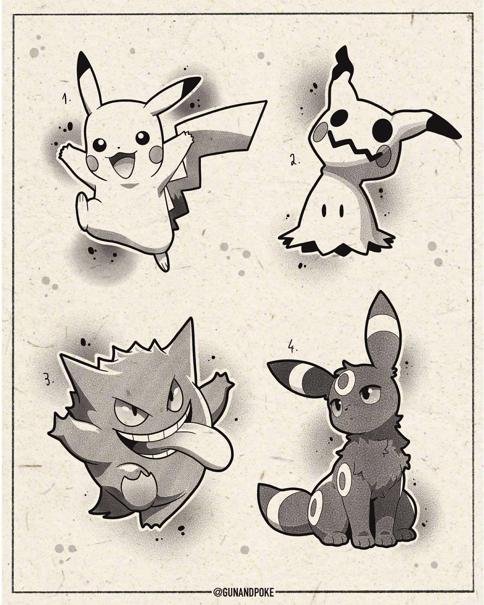 Pokemon Round 2 inspired designs by Amy (2025)