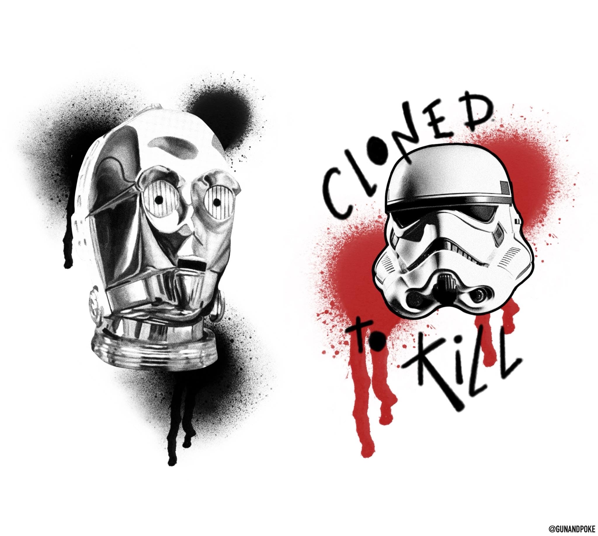 Star Wars inspired designs by Amy