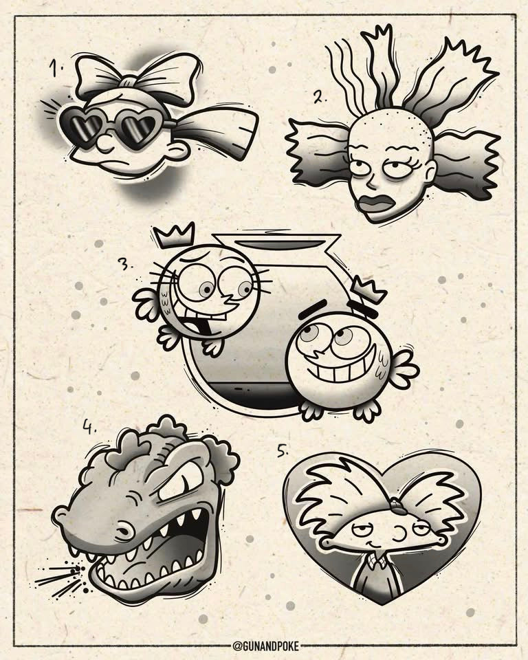 Nickelodeon inspired designs by Amy (2026)