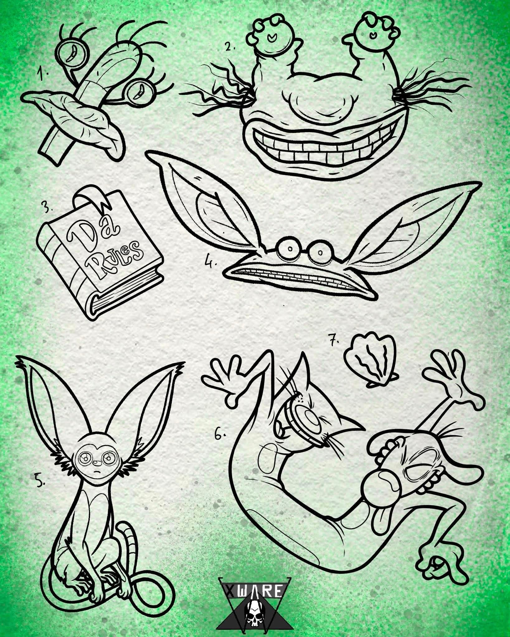 Nickelodeon inspired designs by Emily (2026)