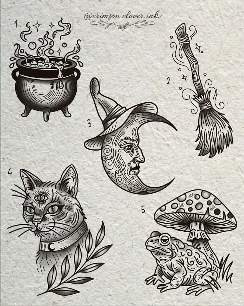 Witchy inspired designs by Casey (2026)