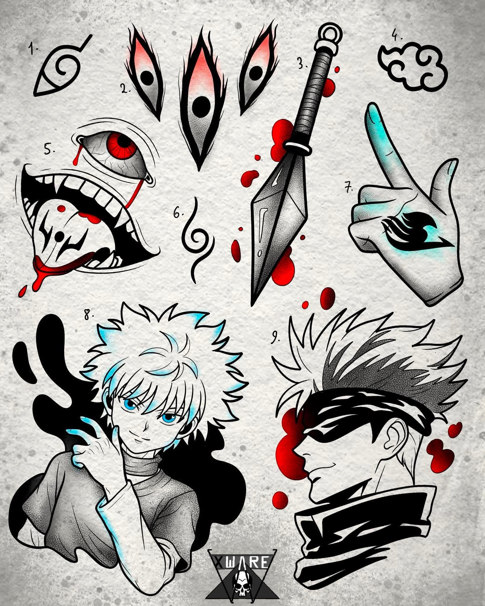 Anime inspired designs by Emily (2026)