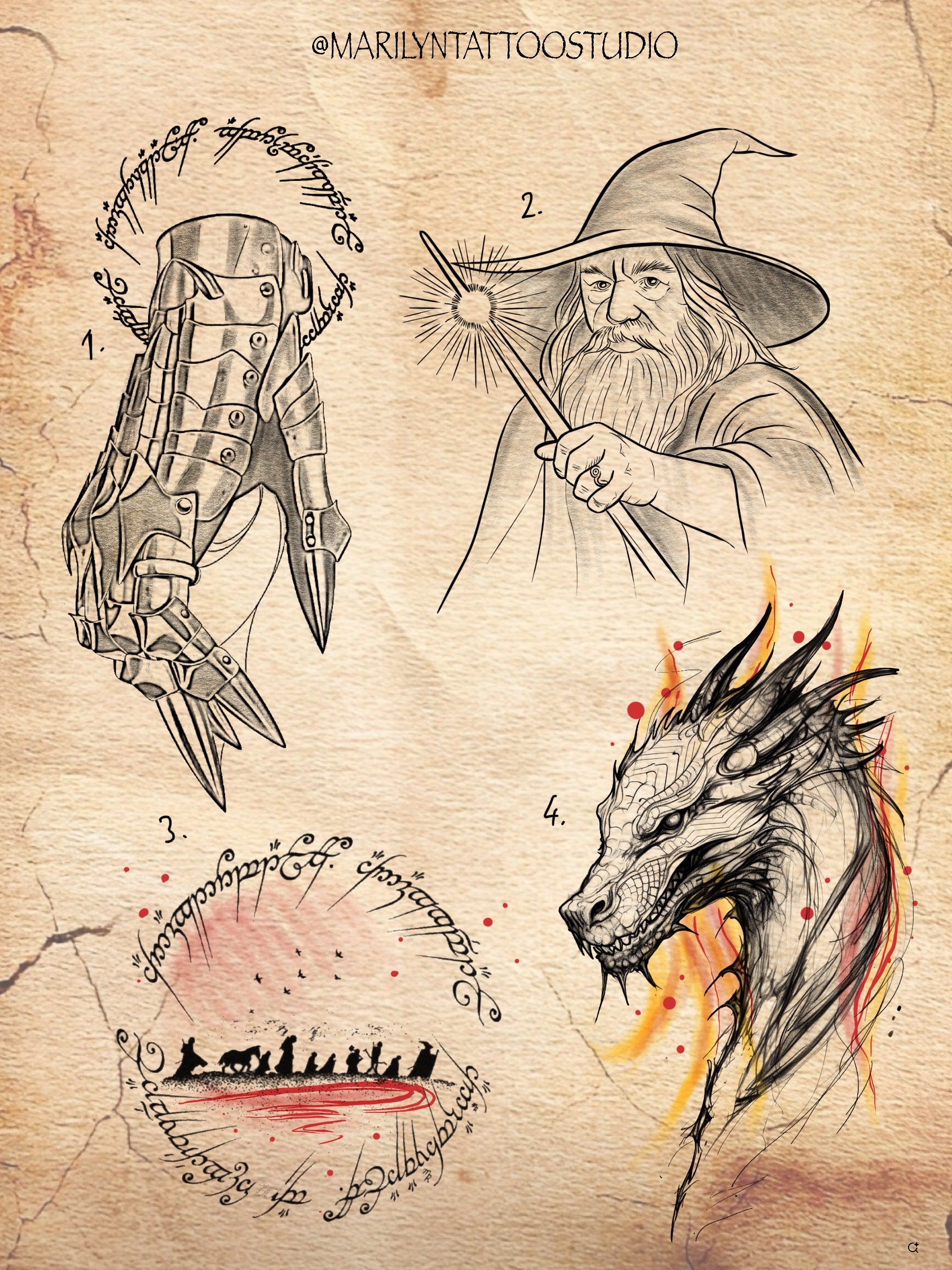 Lord of the Rings inspired designs by Misa (2025)