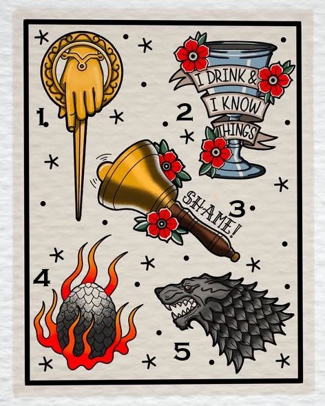 Game of Thrones inspired designs by Laika (2026)