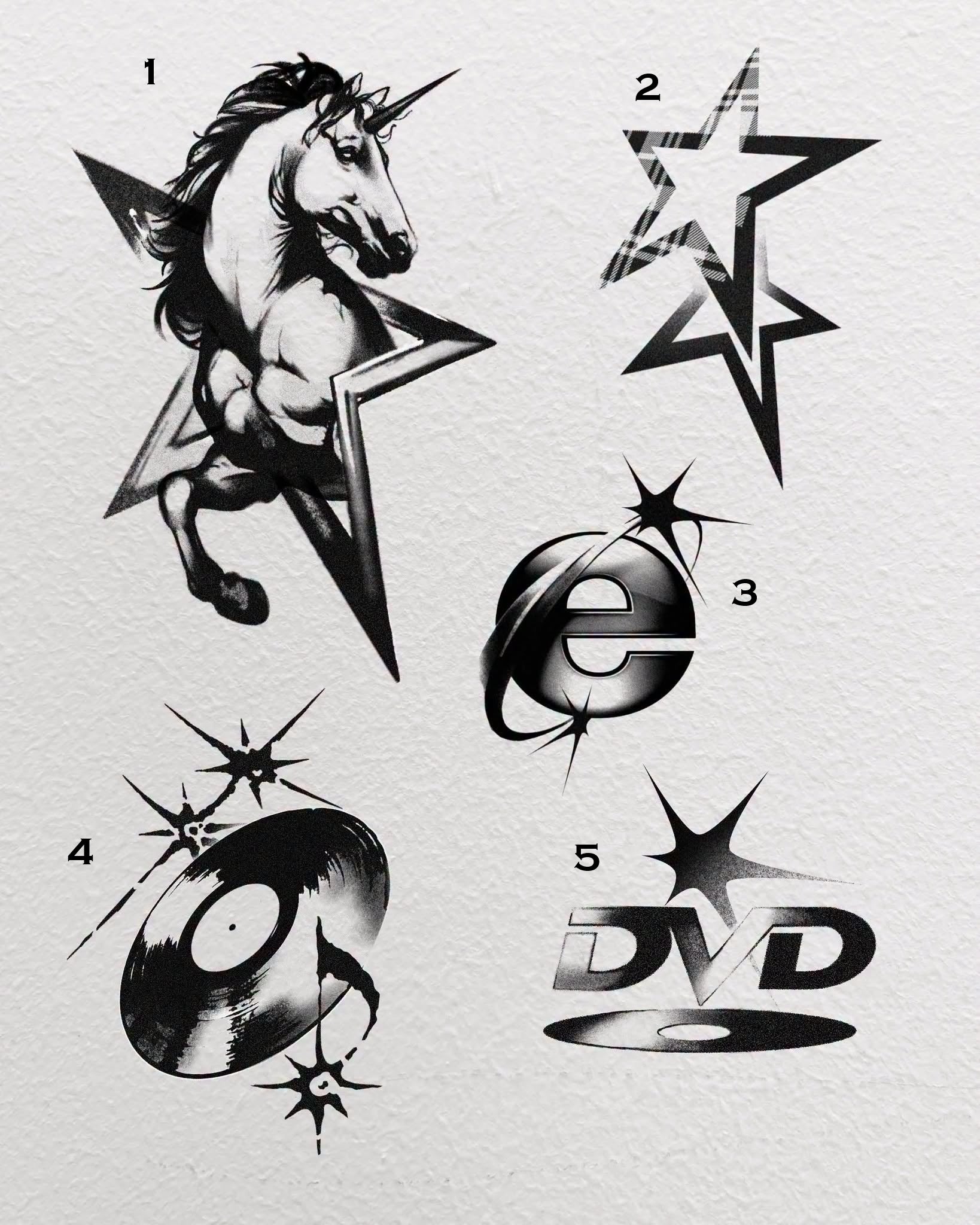 Y2K Designs inspired by Sangyoon