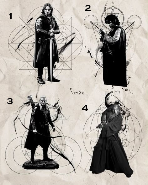Lord of the Rings inspired designs by Song 2026